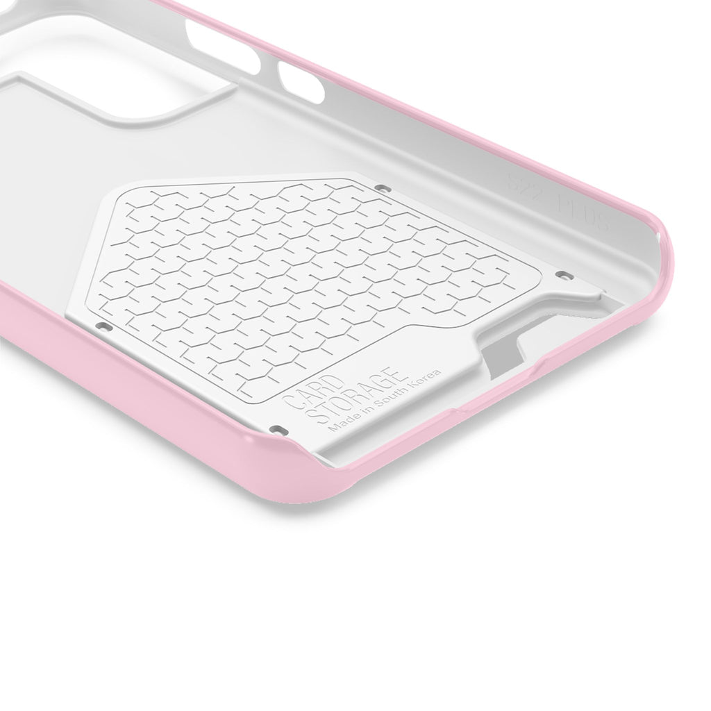 Pale Pink Card-Holder Phone Case