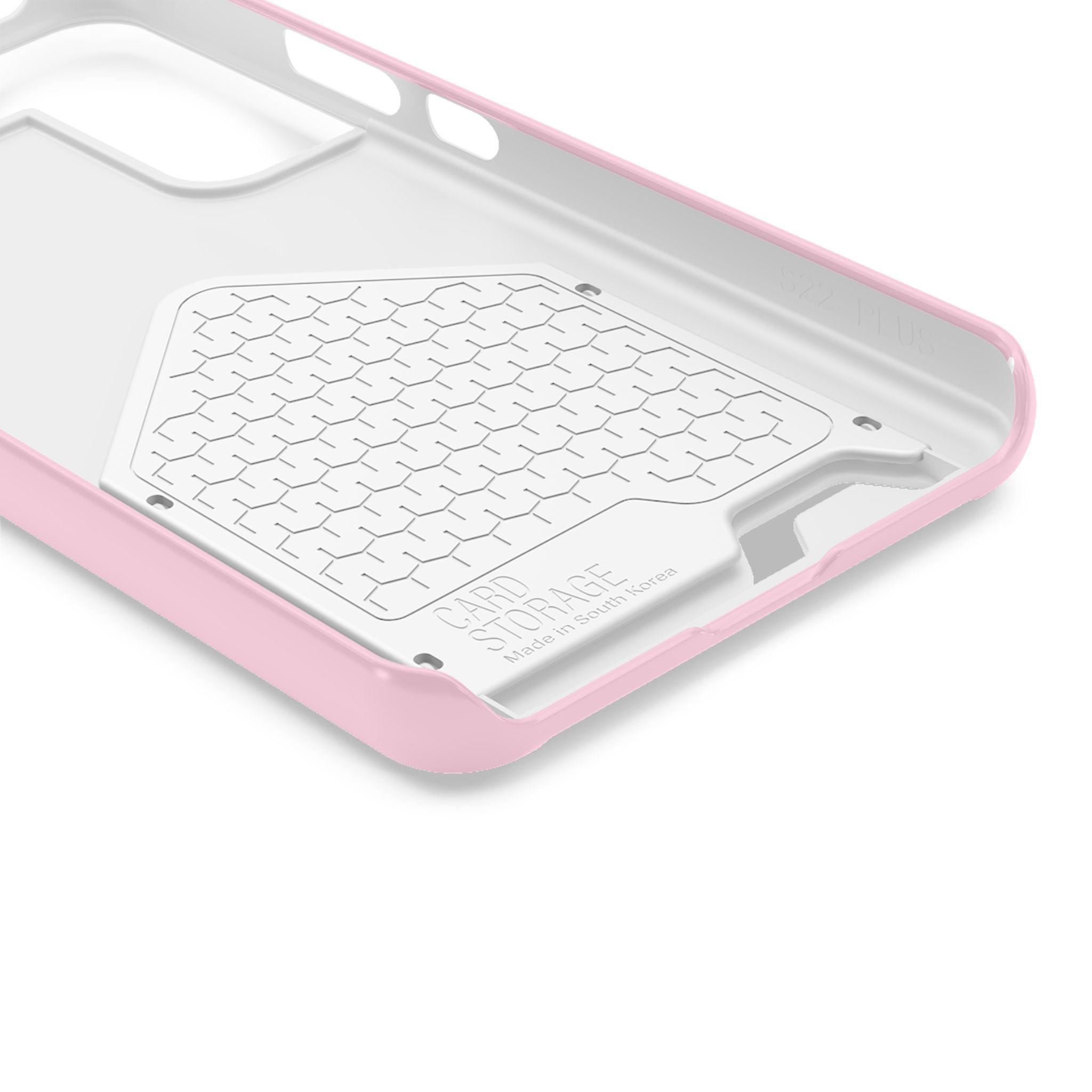 Pale Pink Card-Holder Phone Case