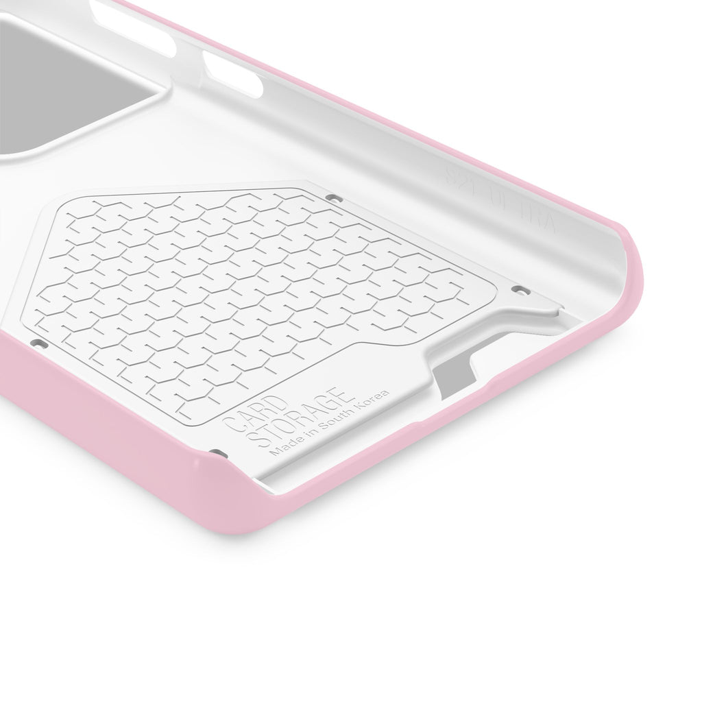 Pale Pink Card-Holder Phone Case