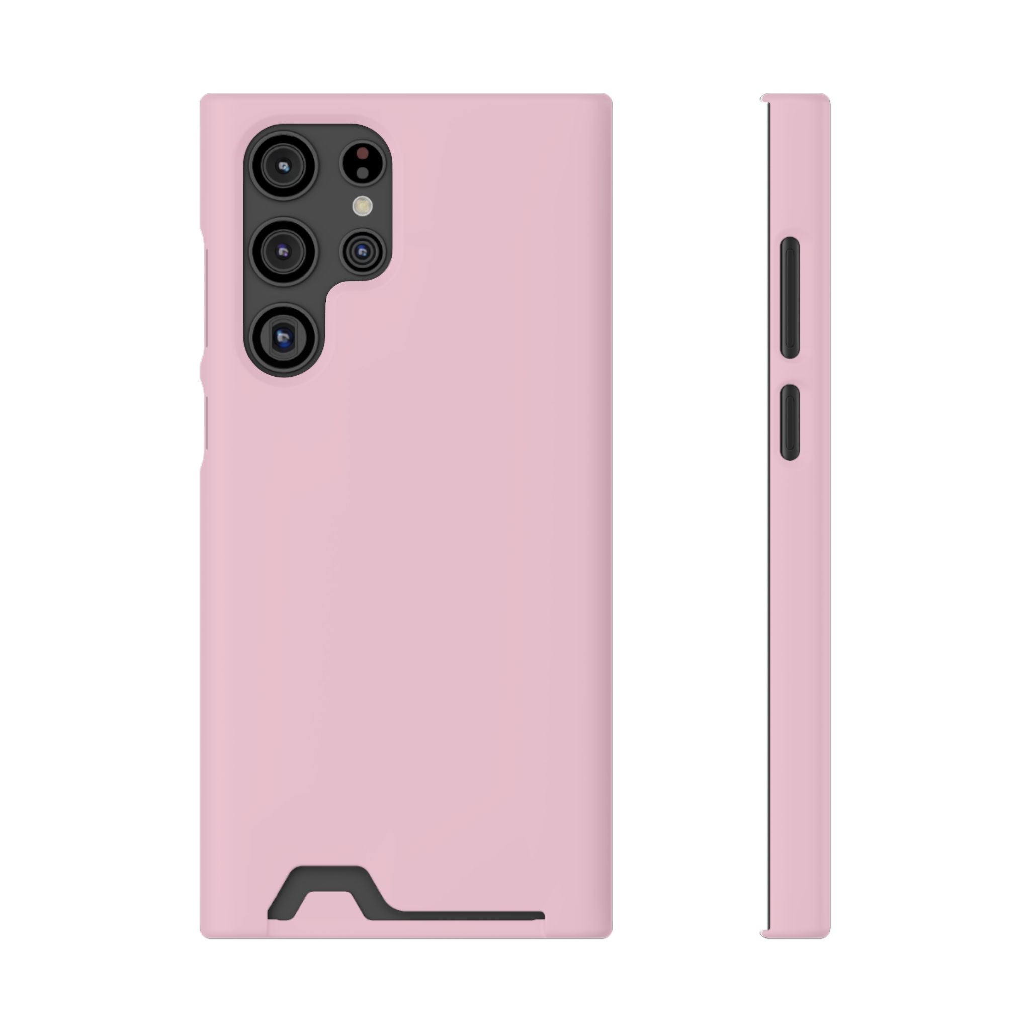 Pale Pink Card-Holder Phone Case