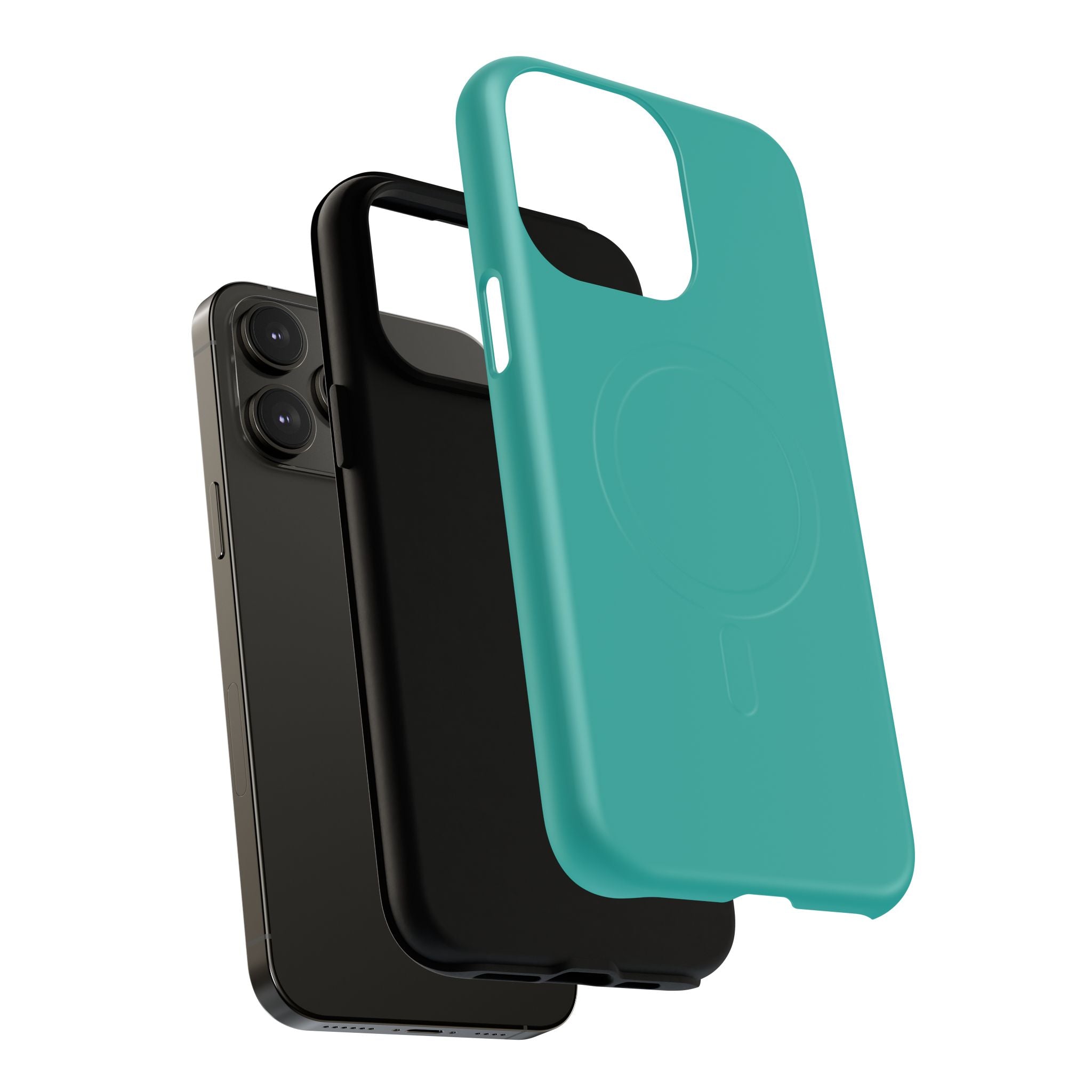 Teal MagSafe Protective Phone Case