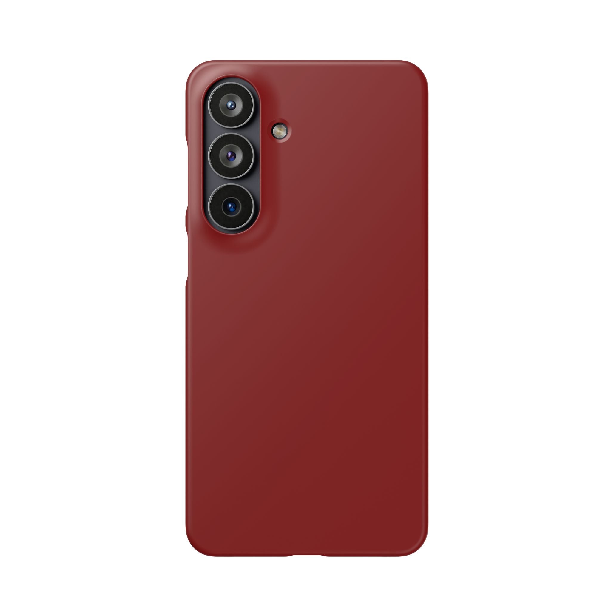 Dark Red Snap Phone Case