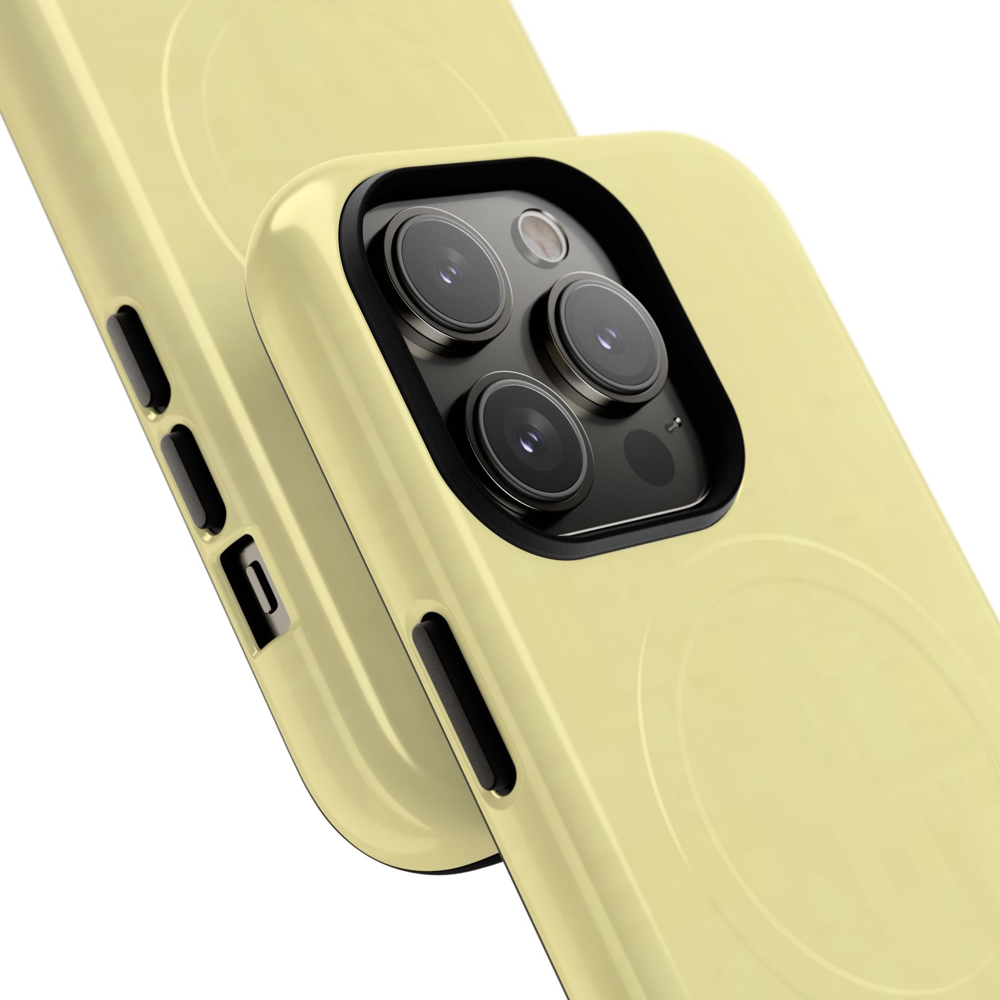 Pale Yellow MagSafe Protective Phone Case