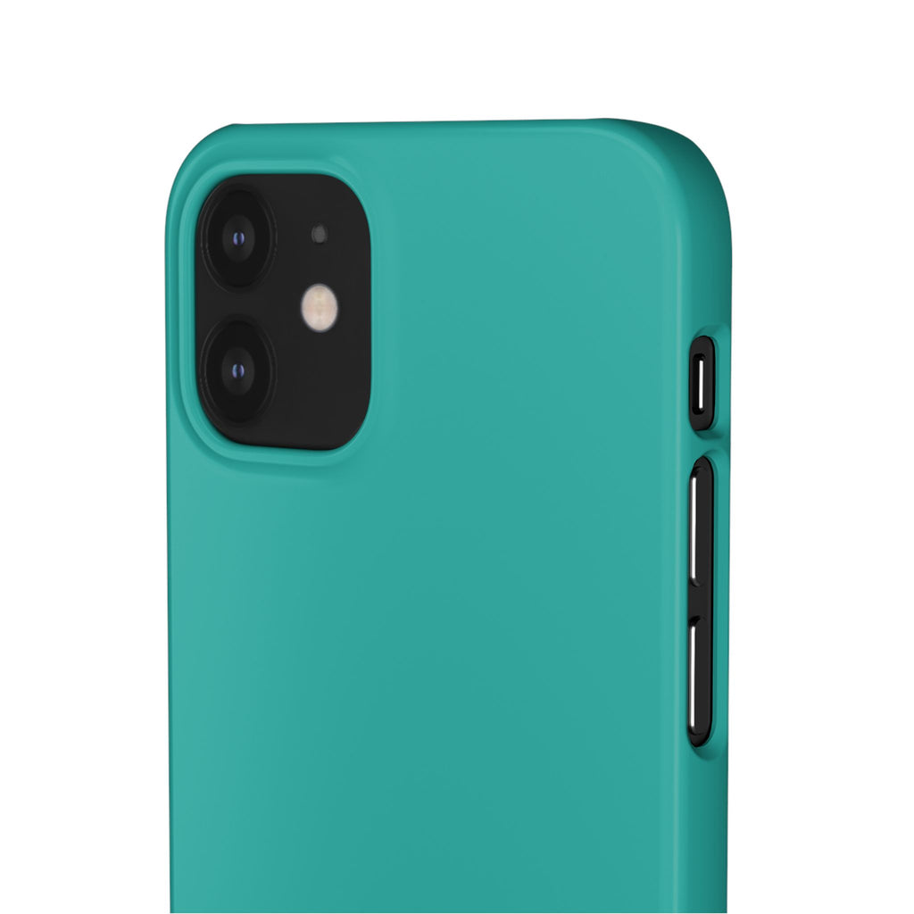 Teal Snap Phone Case