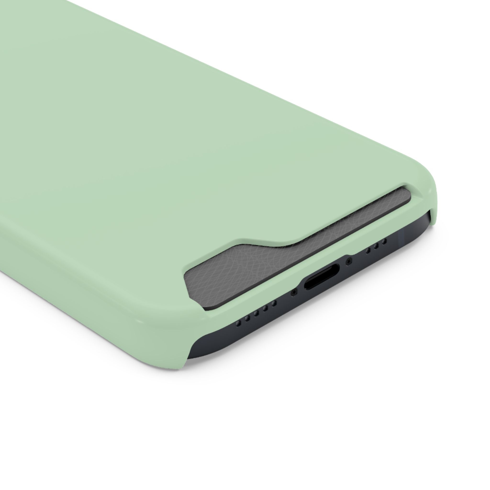 Mint Card-Holder Phone Case