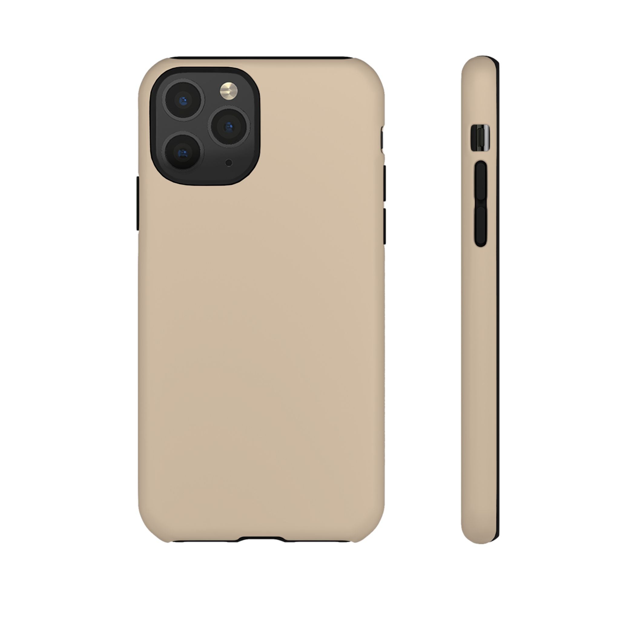 Beige Protective Phone Case