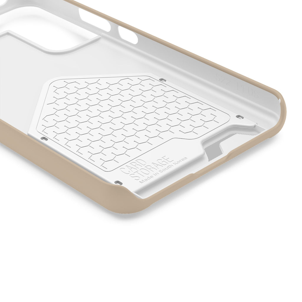Beige Card-Holder Phone Case