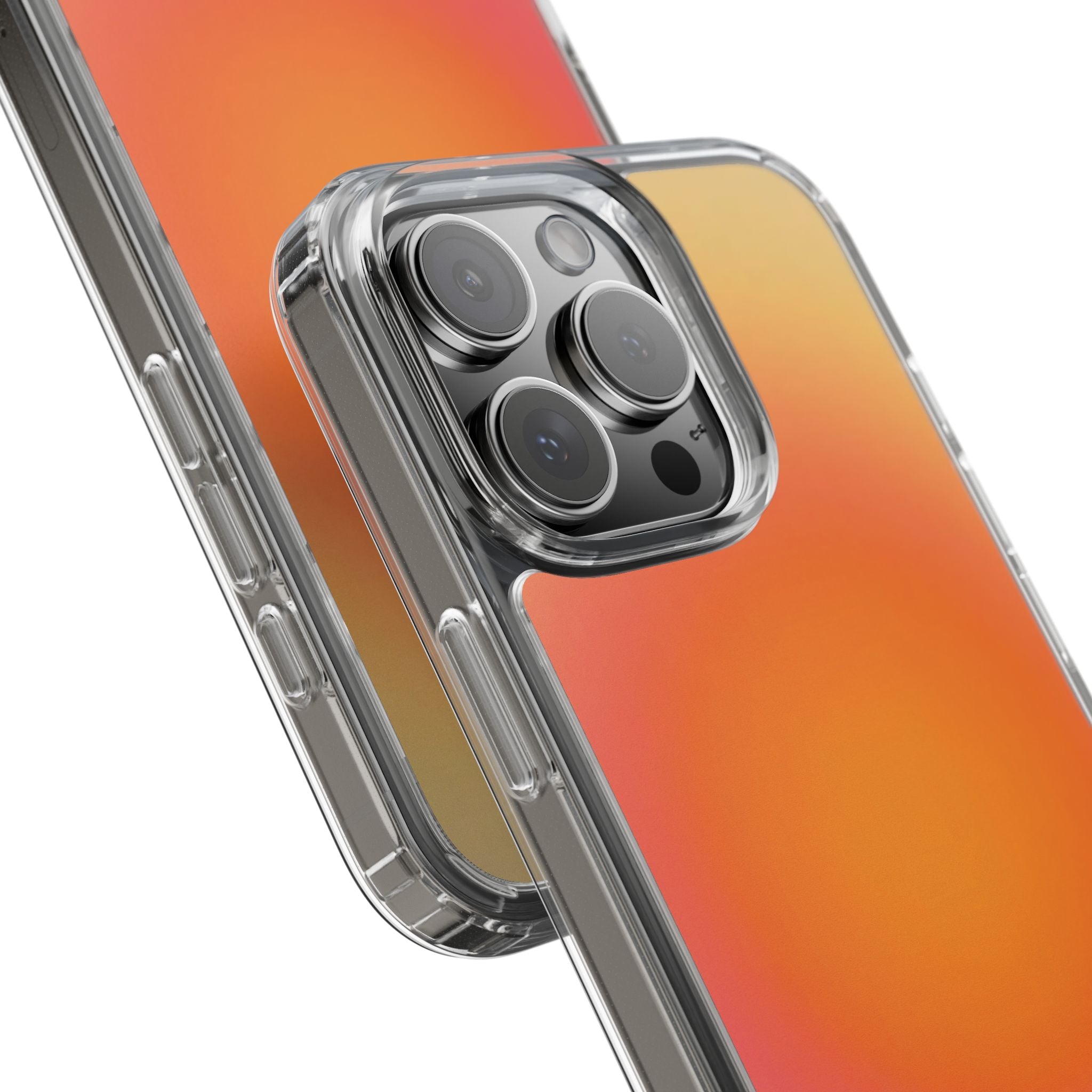 Clear Sunburst Protective Phone Case