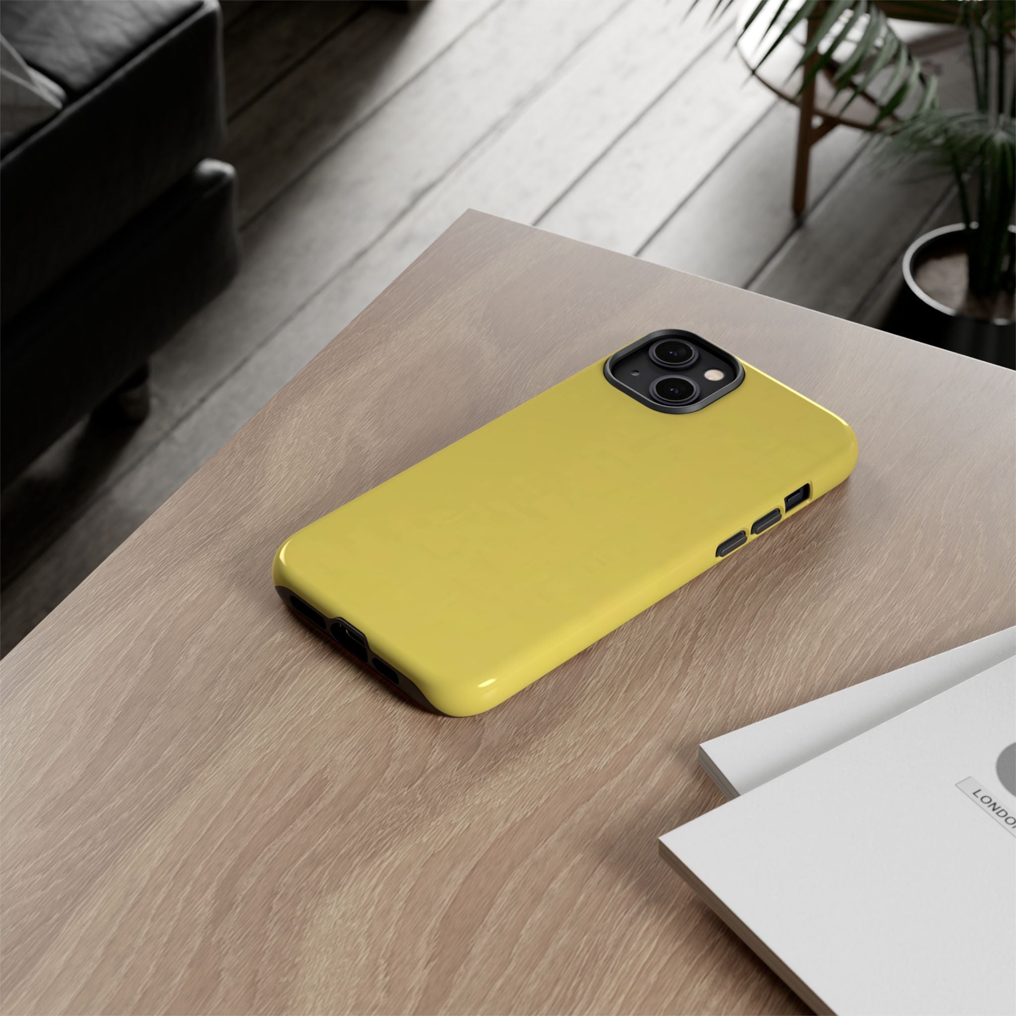 Yellow Protective Phone Case