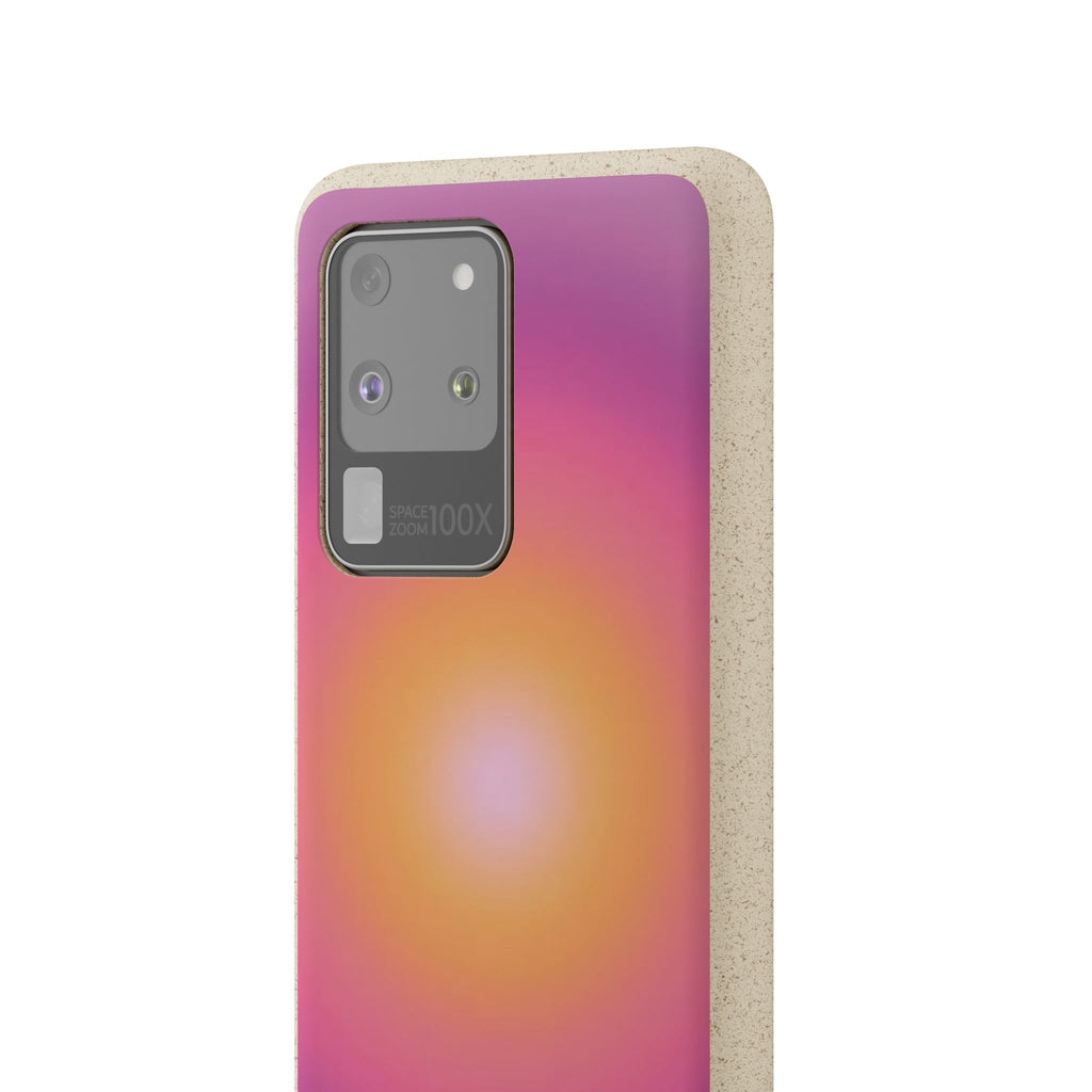 Sunset Glow Biodegradable Phone Case -  Eco-Friendly Cover