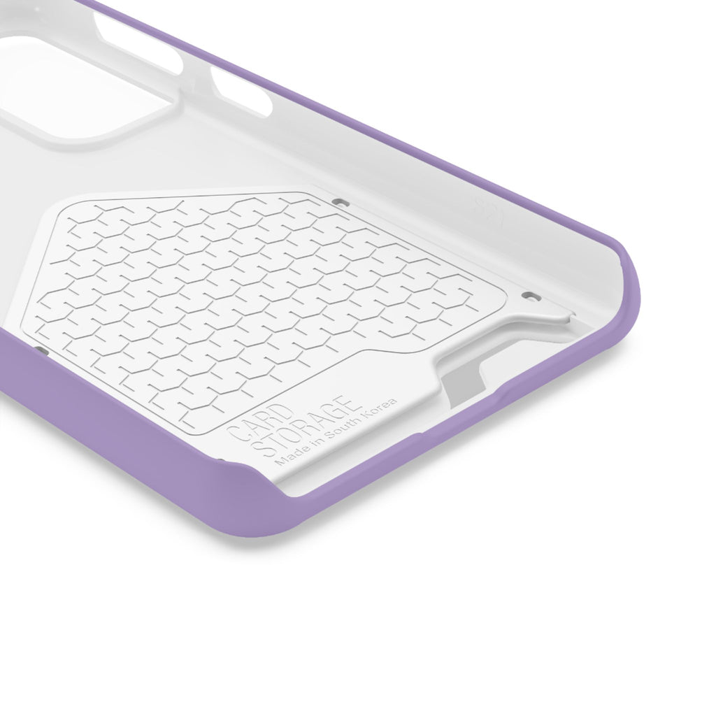 Lilac Card Holder Phone Case