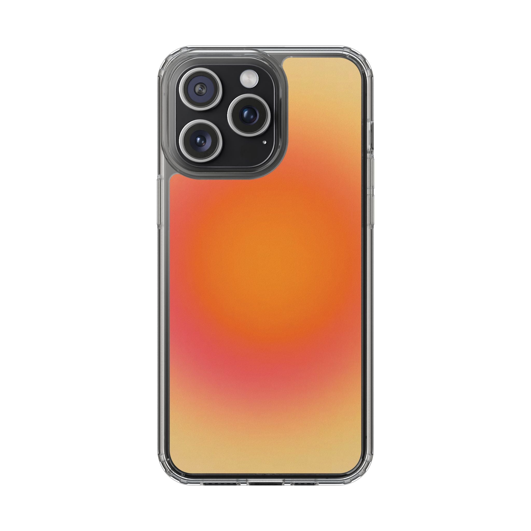 Clear Sunburst Protective Phone Case