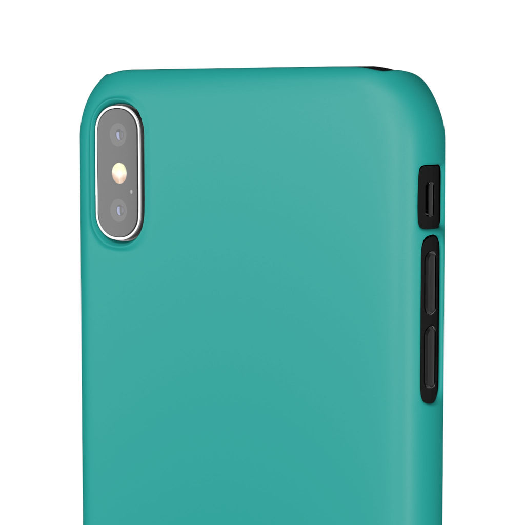 Teal Snap Phone Case