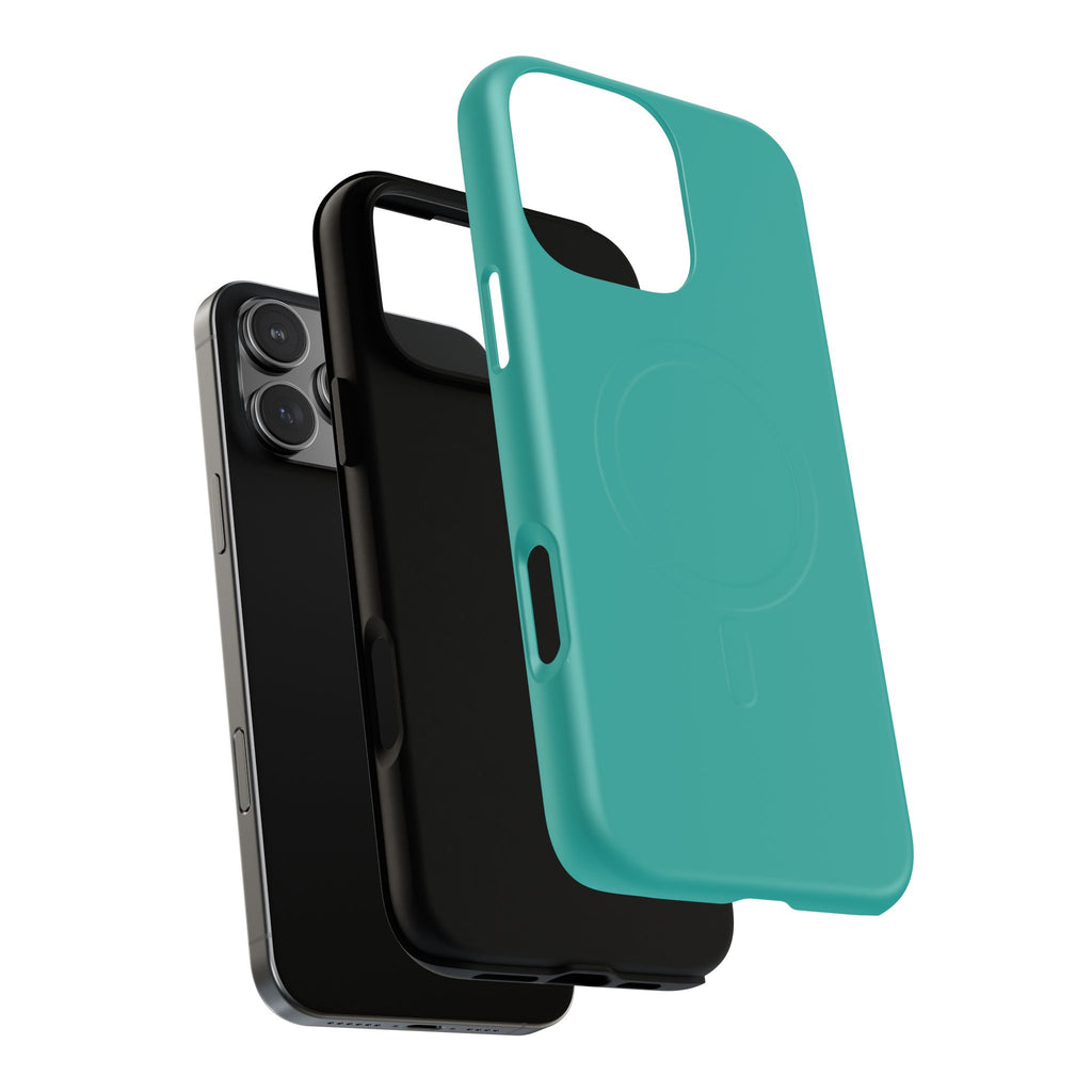 Teal MagSafe Protective Phone Case