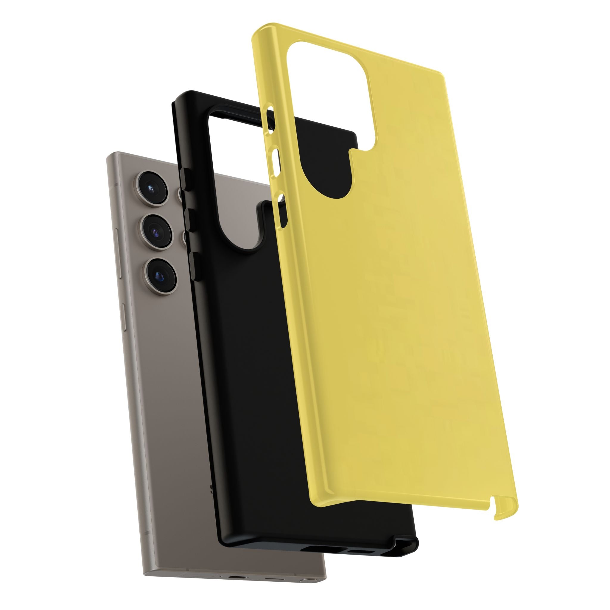 Yellow Protective Phone Case