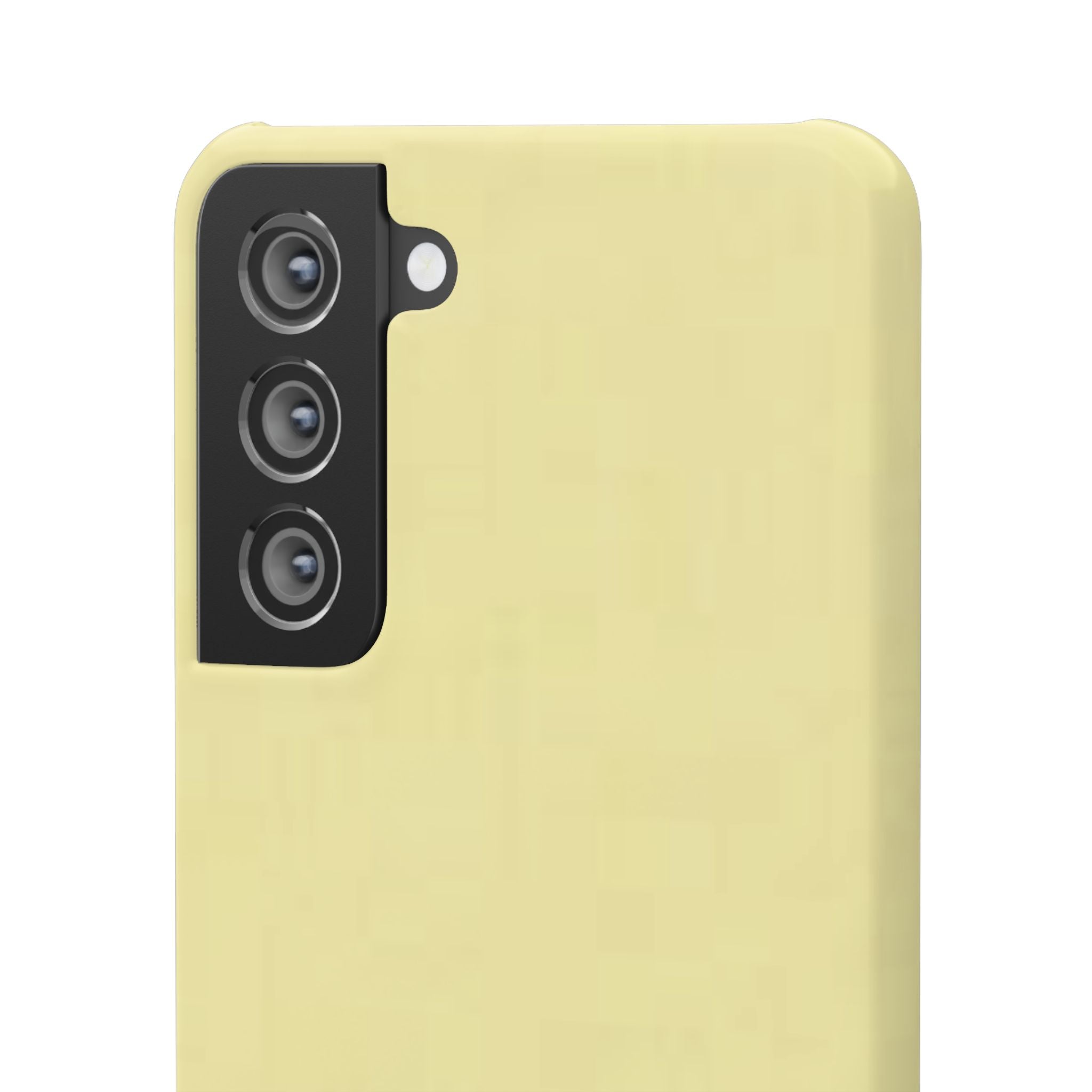 Pale Yellow Snap Phone Case