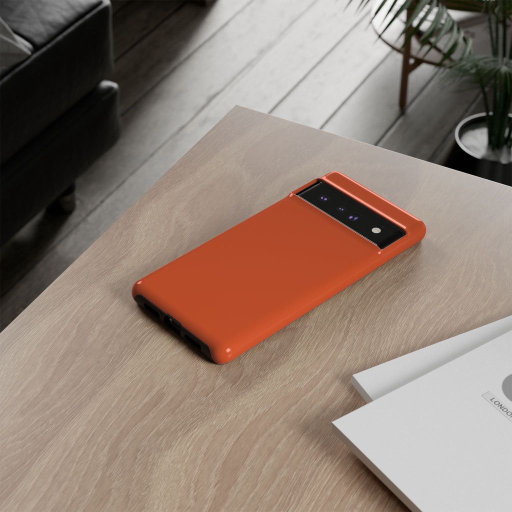 Orange Protective Phone Case