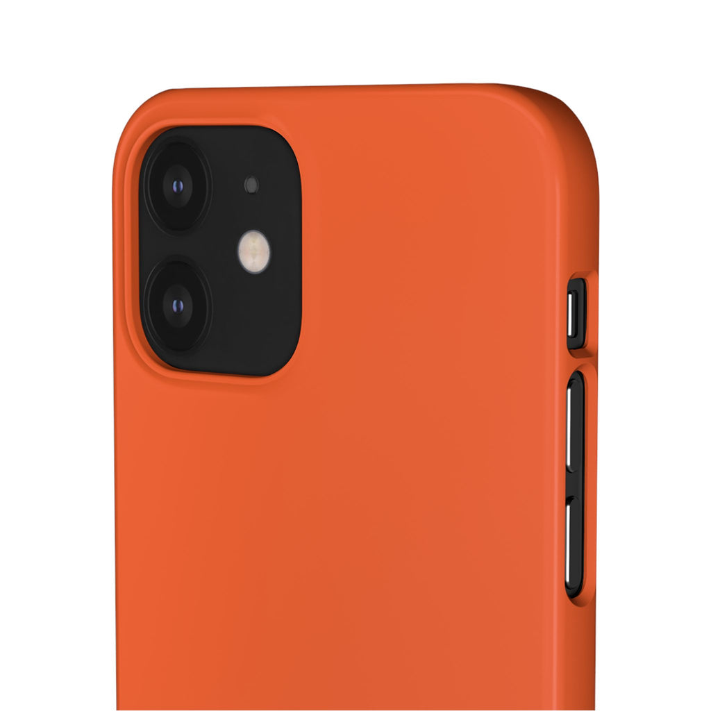 Orange Snap Phone Case