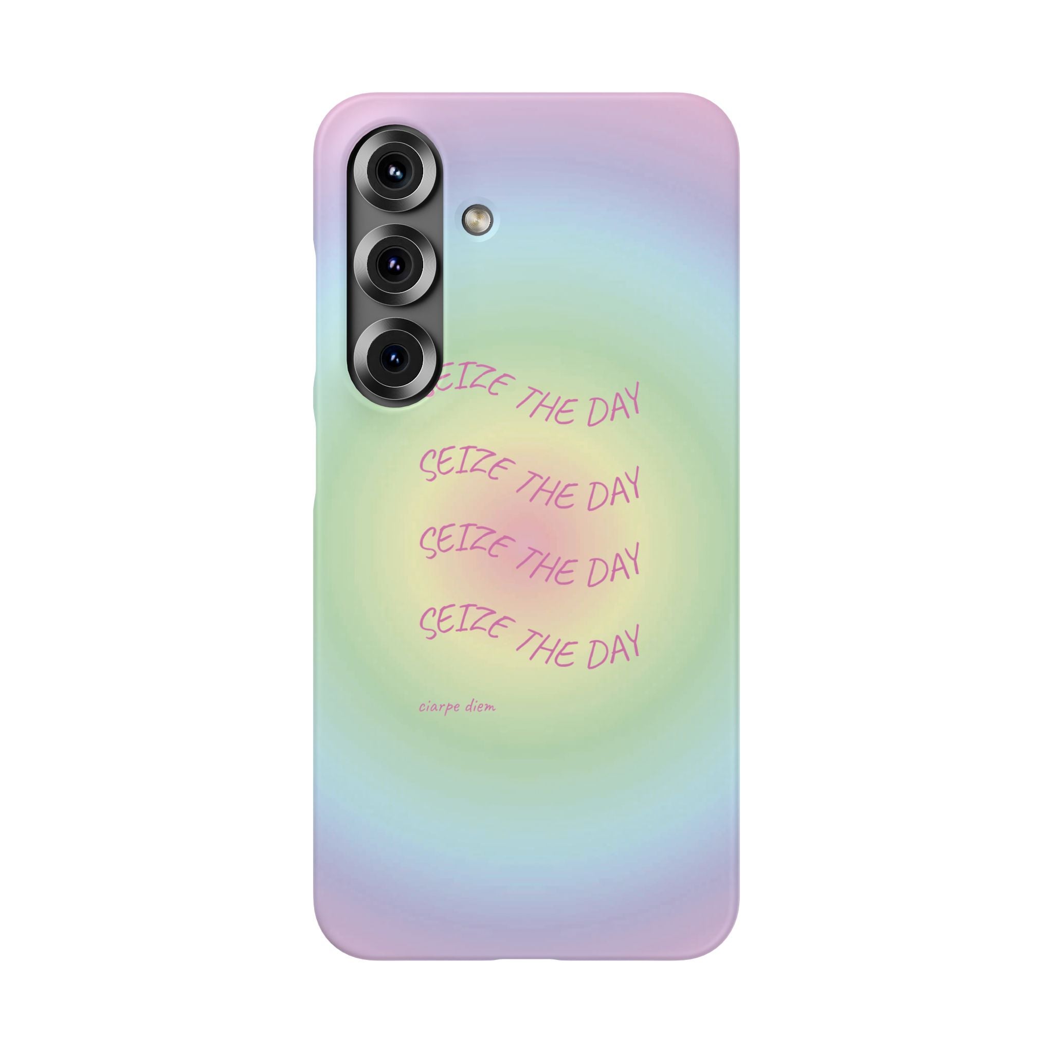 Carpe Diem Bermuda Halo Gradient Snap Phone Case