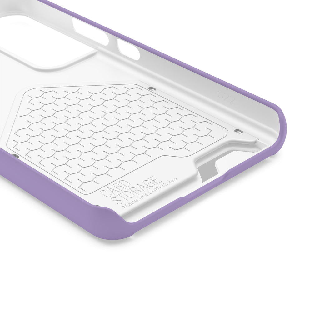 Lilac Card Holder Phone Case