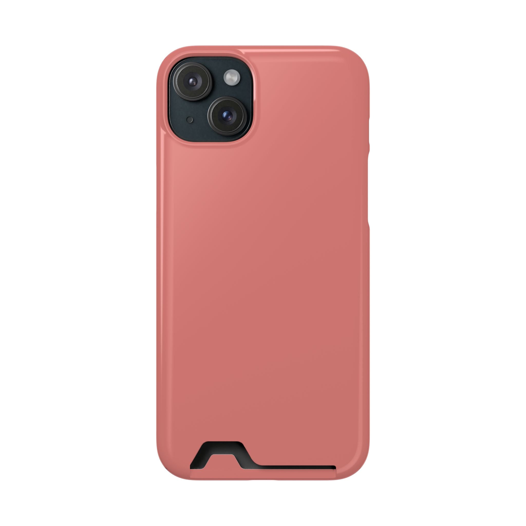 Frosty Pink Card Holder Phone Case