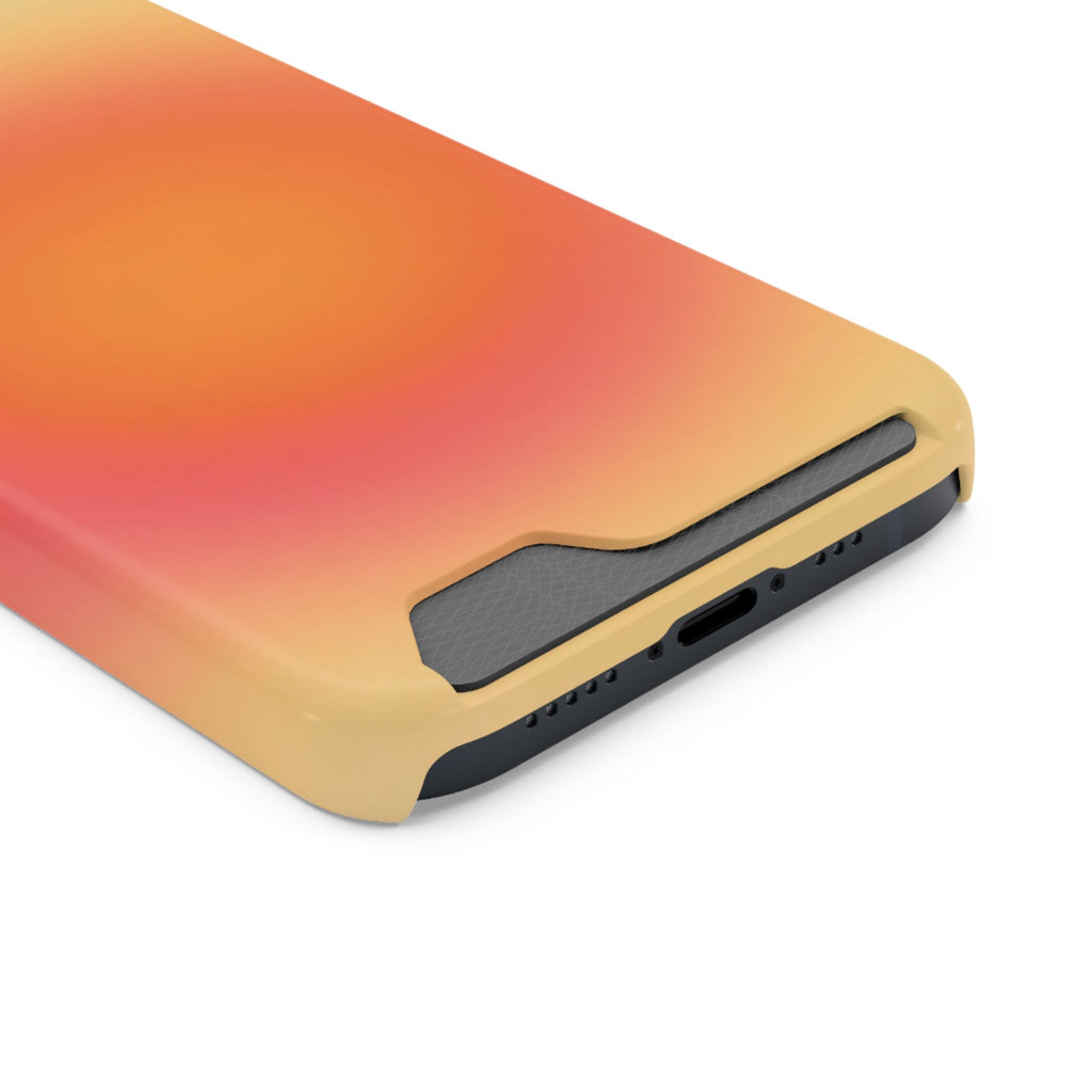 Sunset Gradient Phone Case with Card Slot