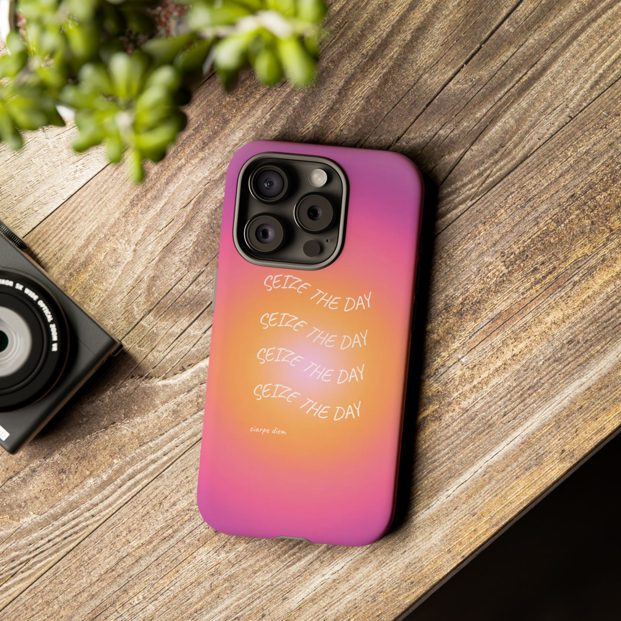 Sunbeam "Seize The Day" Gradient Protective Case