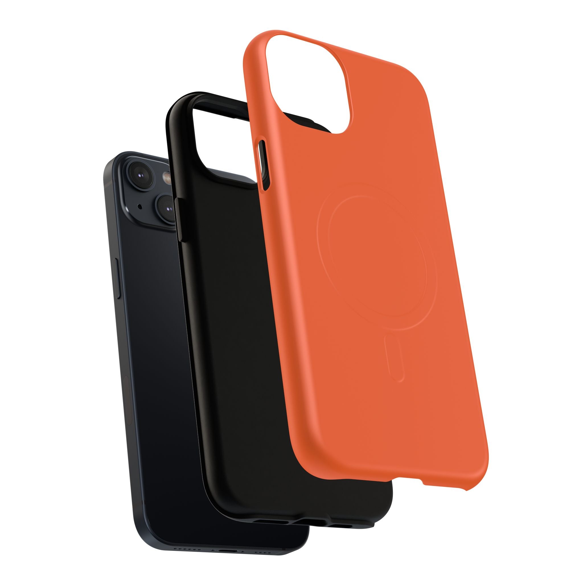 Orange MagSafe Protective Phone Case