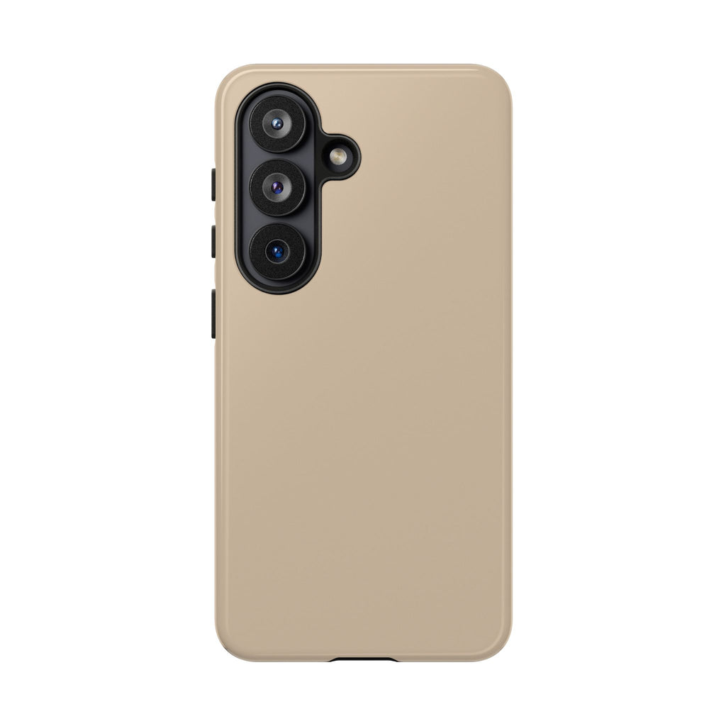 Beige Protective Phone Case