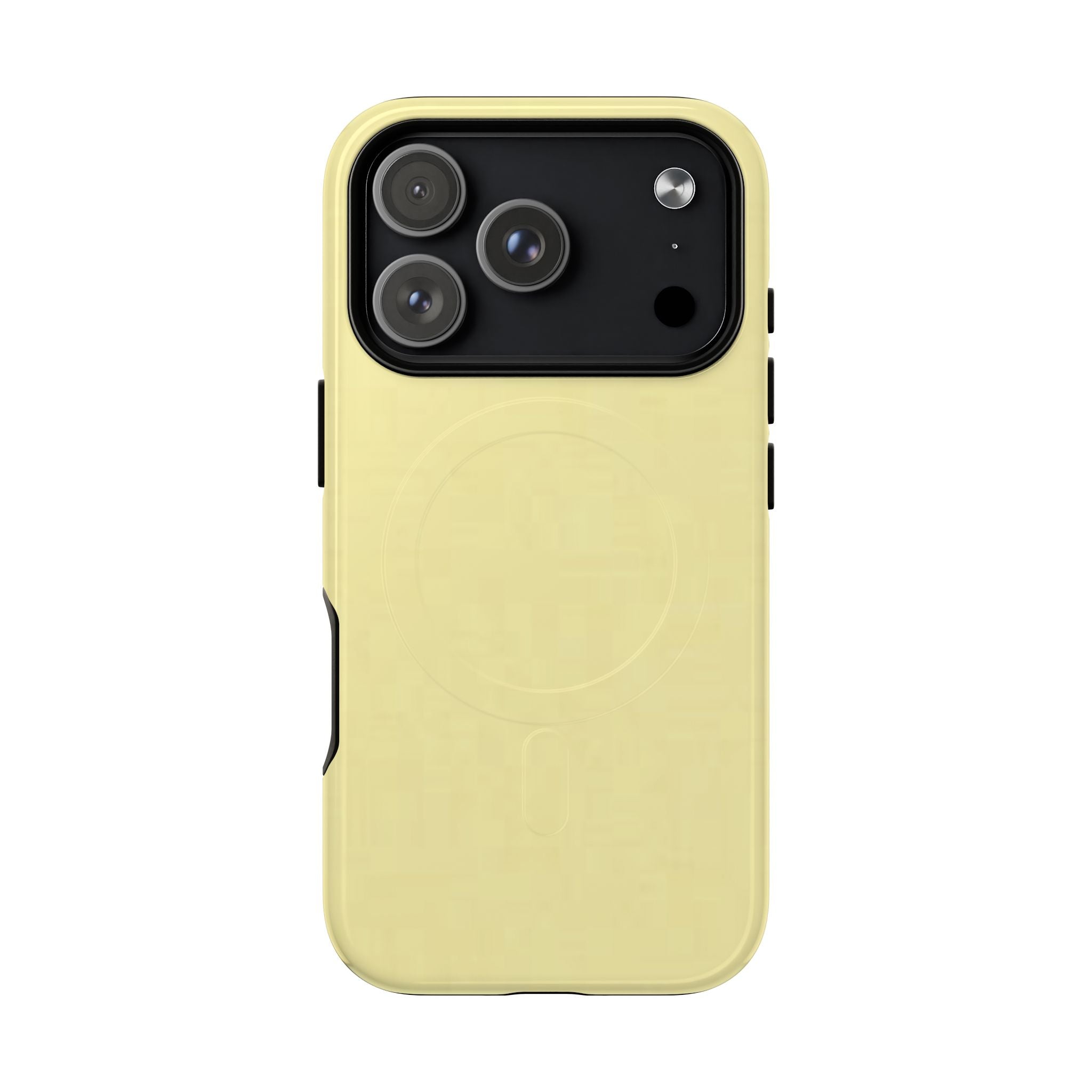 Pale Yellow MagSafe Protective Phone Case