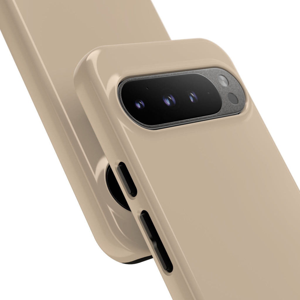 Beige Protective Phone Case
