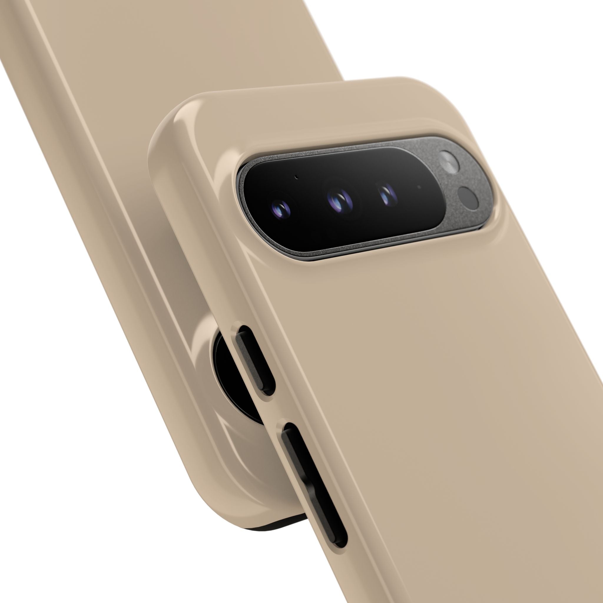 Beige Protective Phone Case