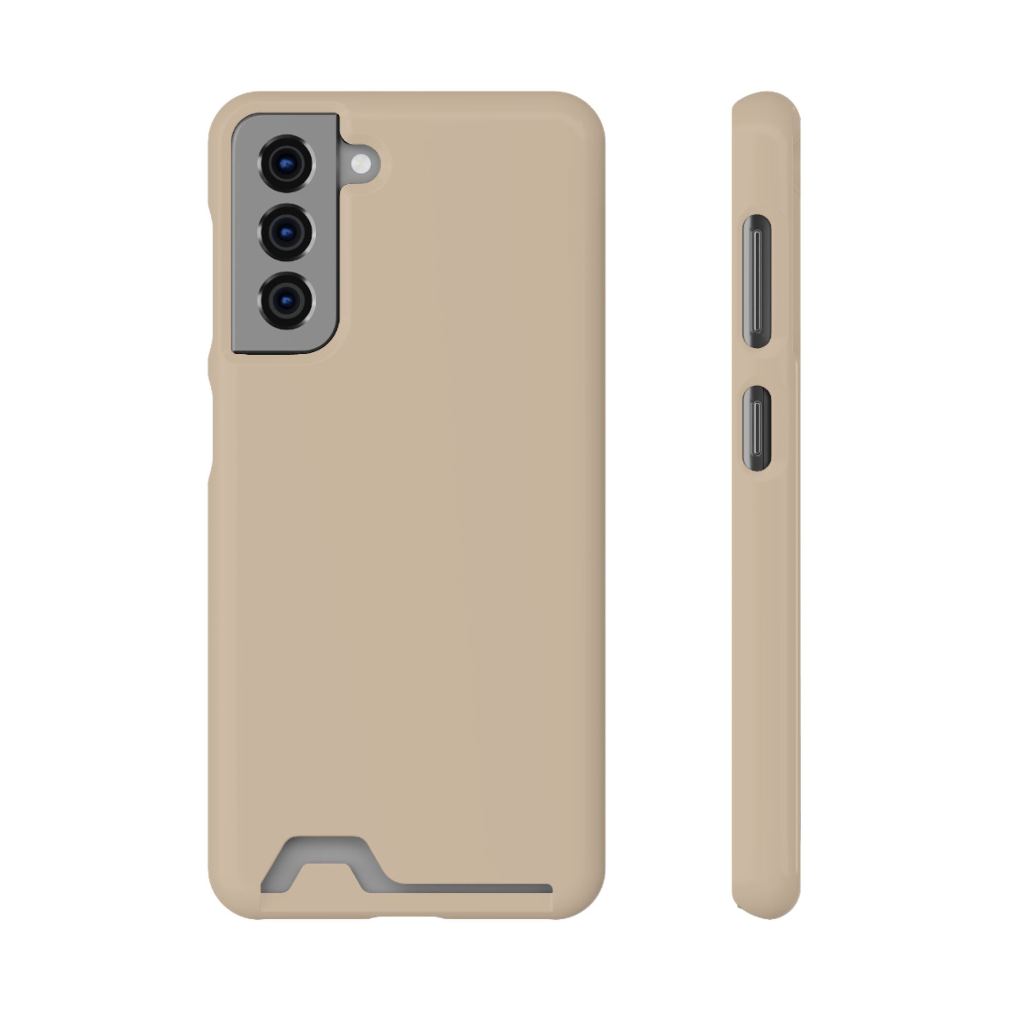Beige Card-Holder Phone Case