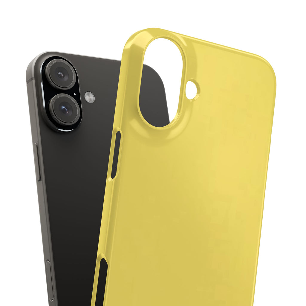 Yellow Snap Phone Case