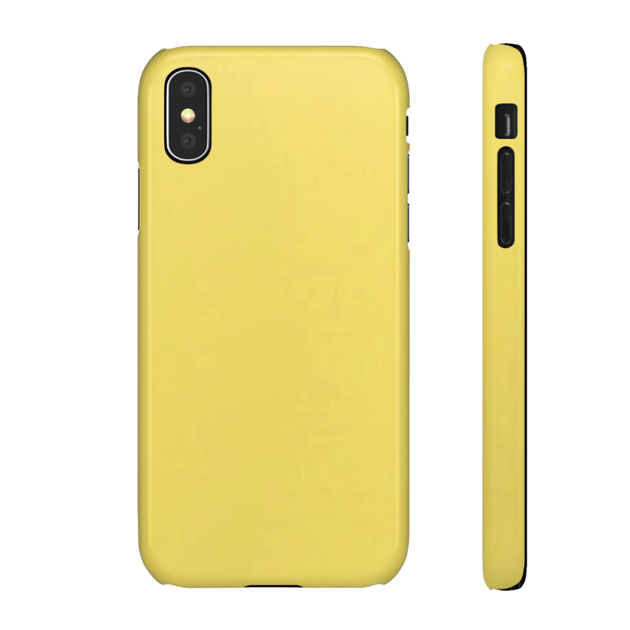 Yellow Snap Phone Case