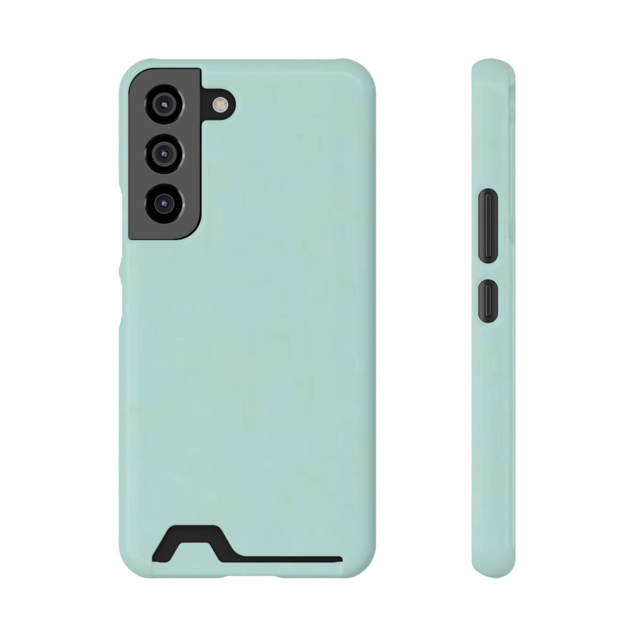 Light Mint Card Holder Phone Case