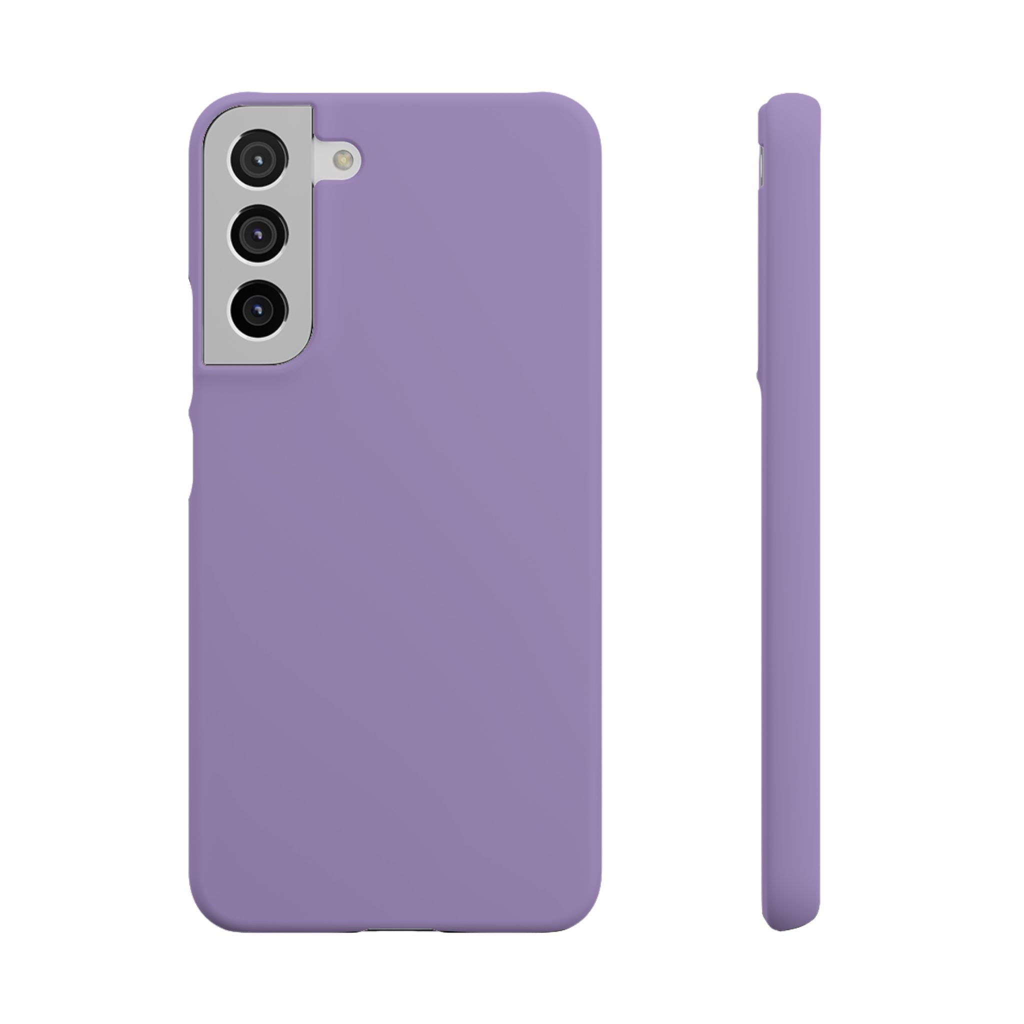 Lilac Snap Phone Case