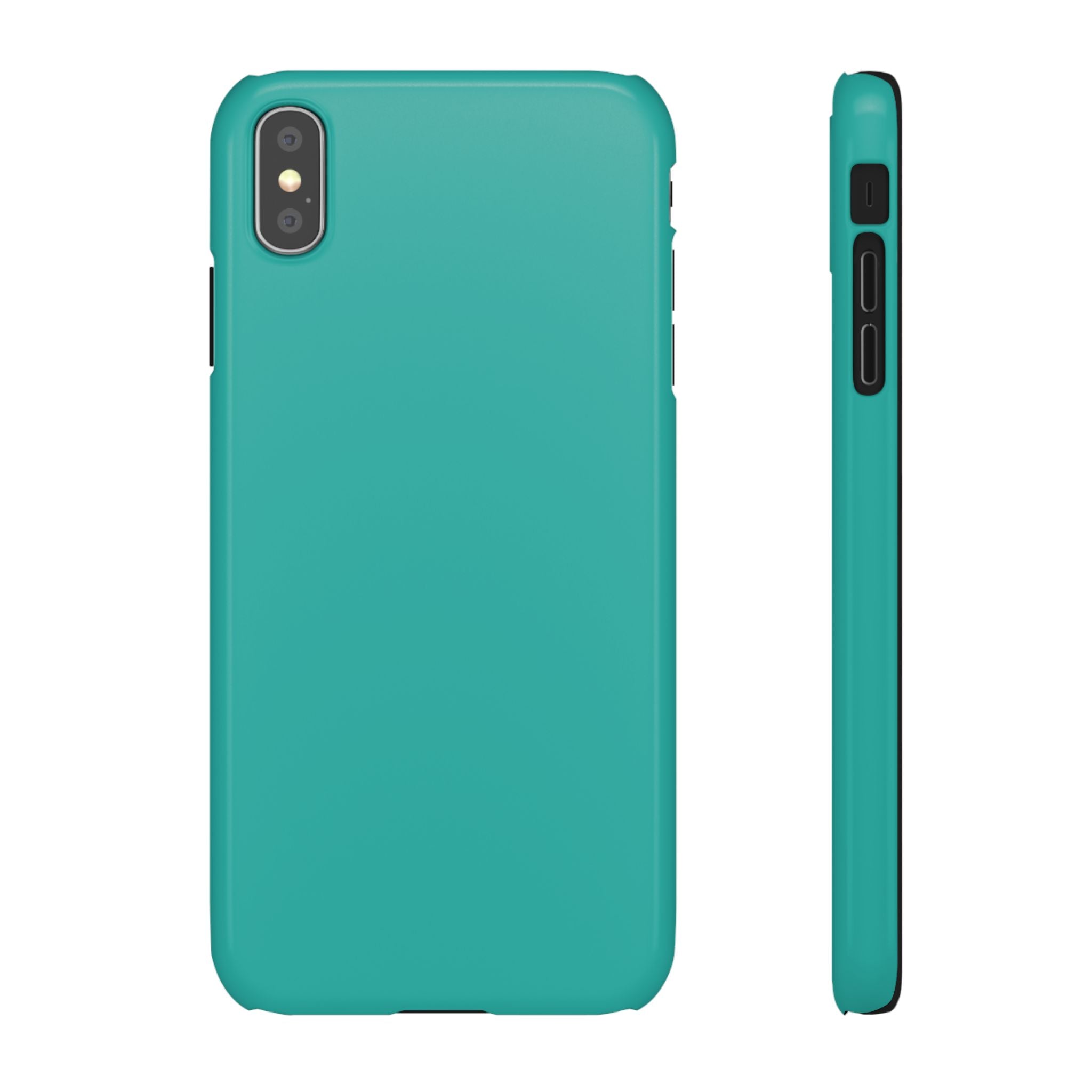 Teal Snap Phone Case