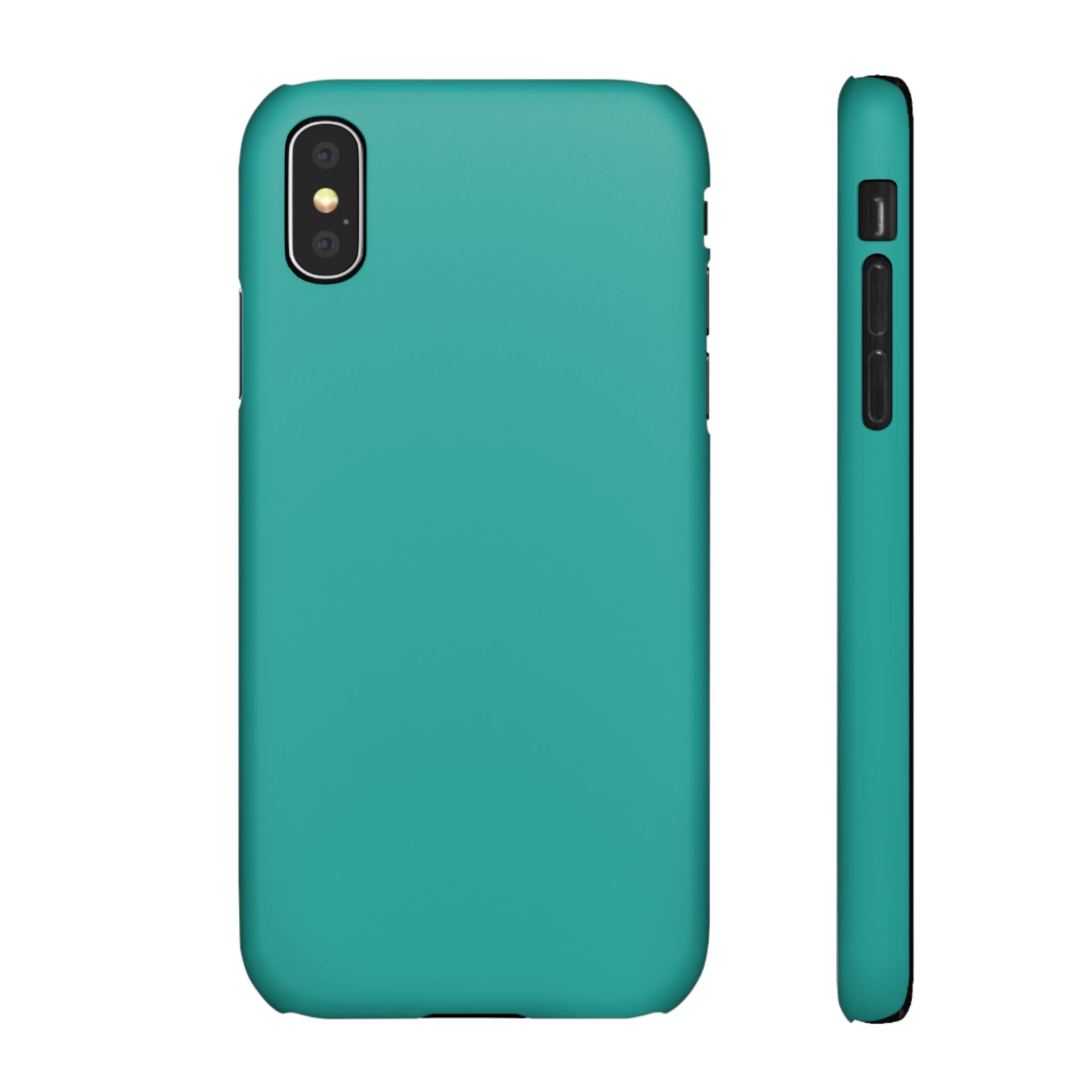 Teal Snap Phone Case