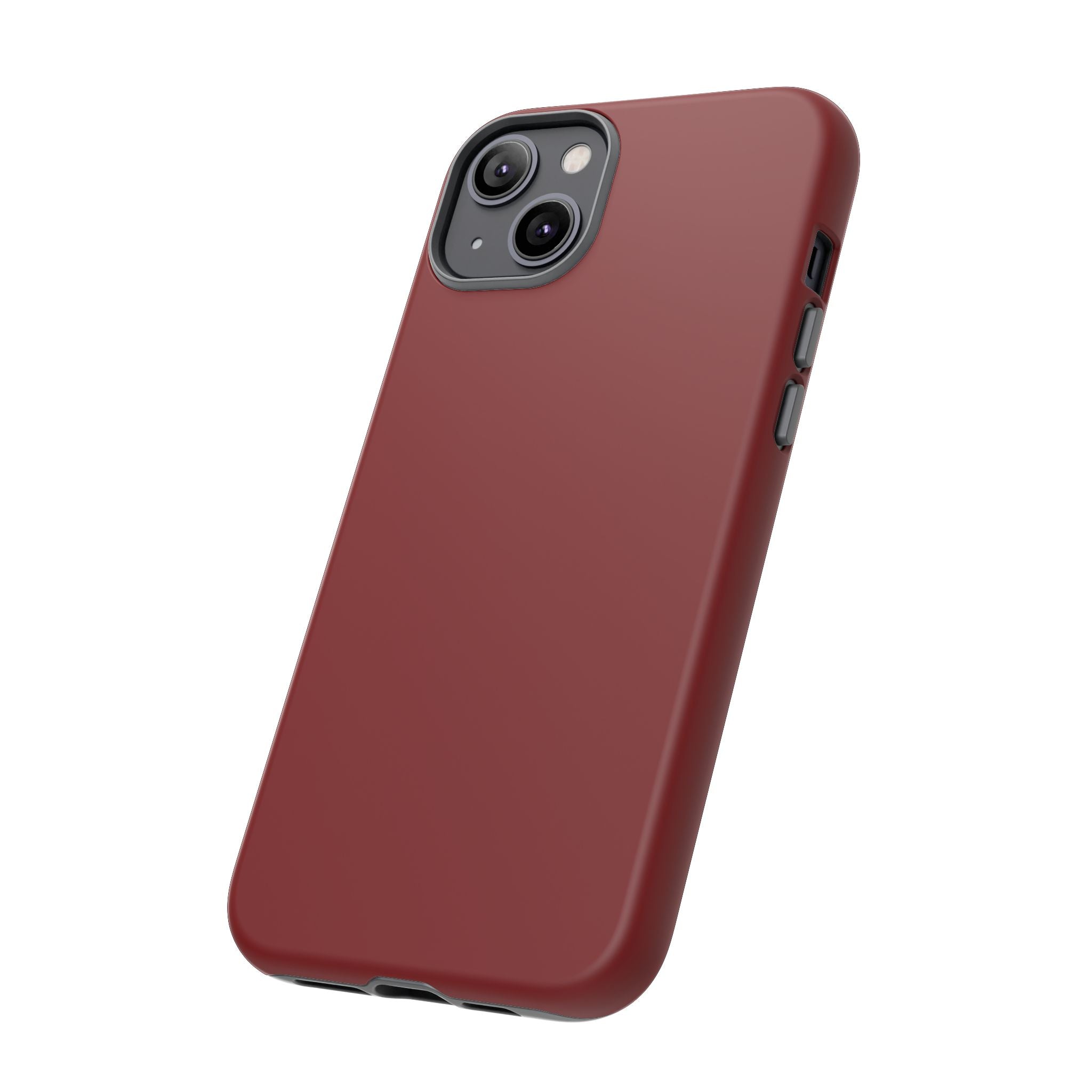 Dark Red Protective Phone Case