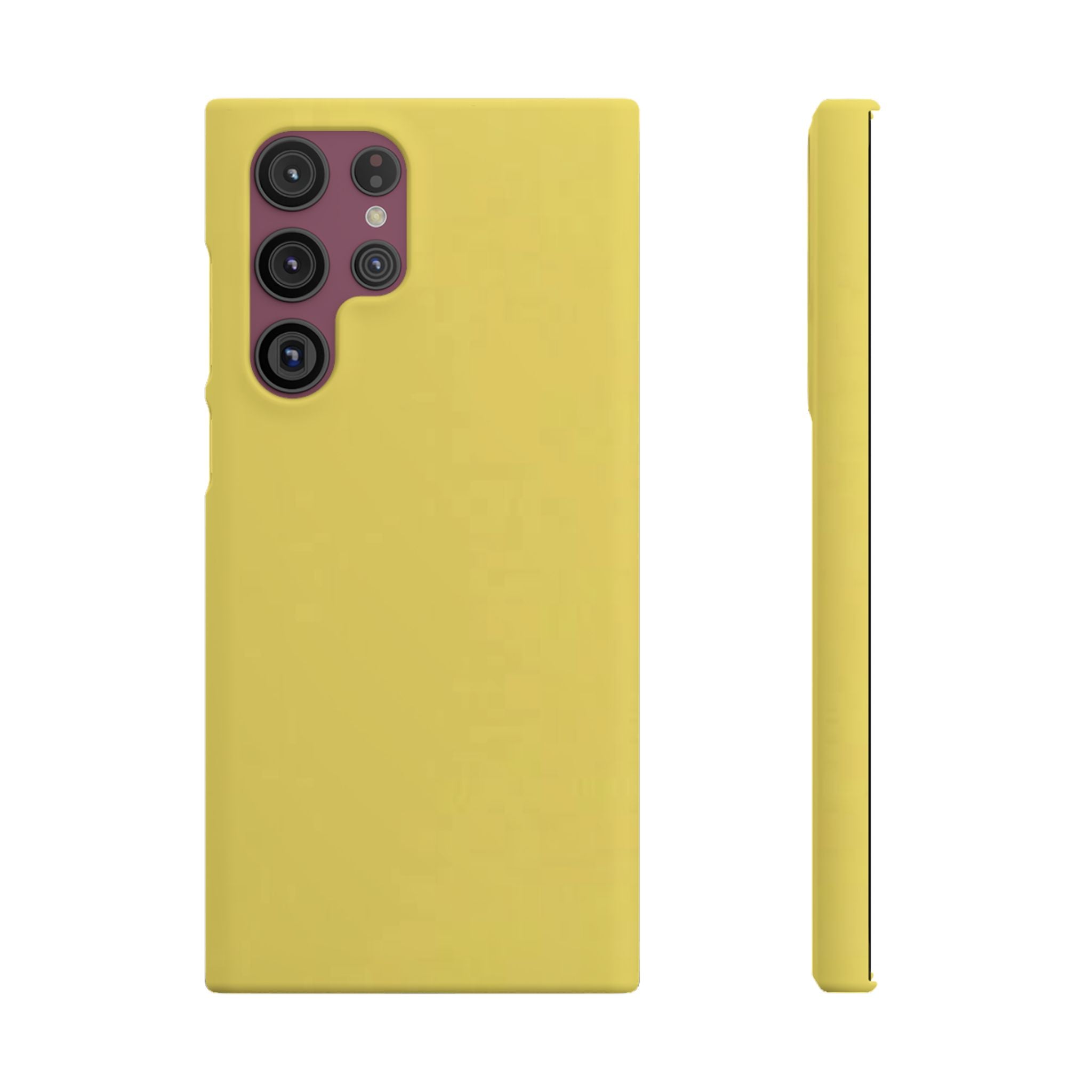 Yellow Snap Phone Case