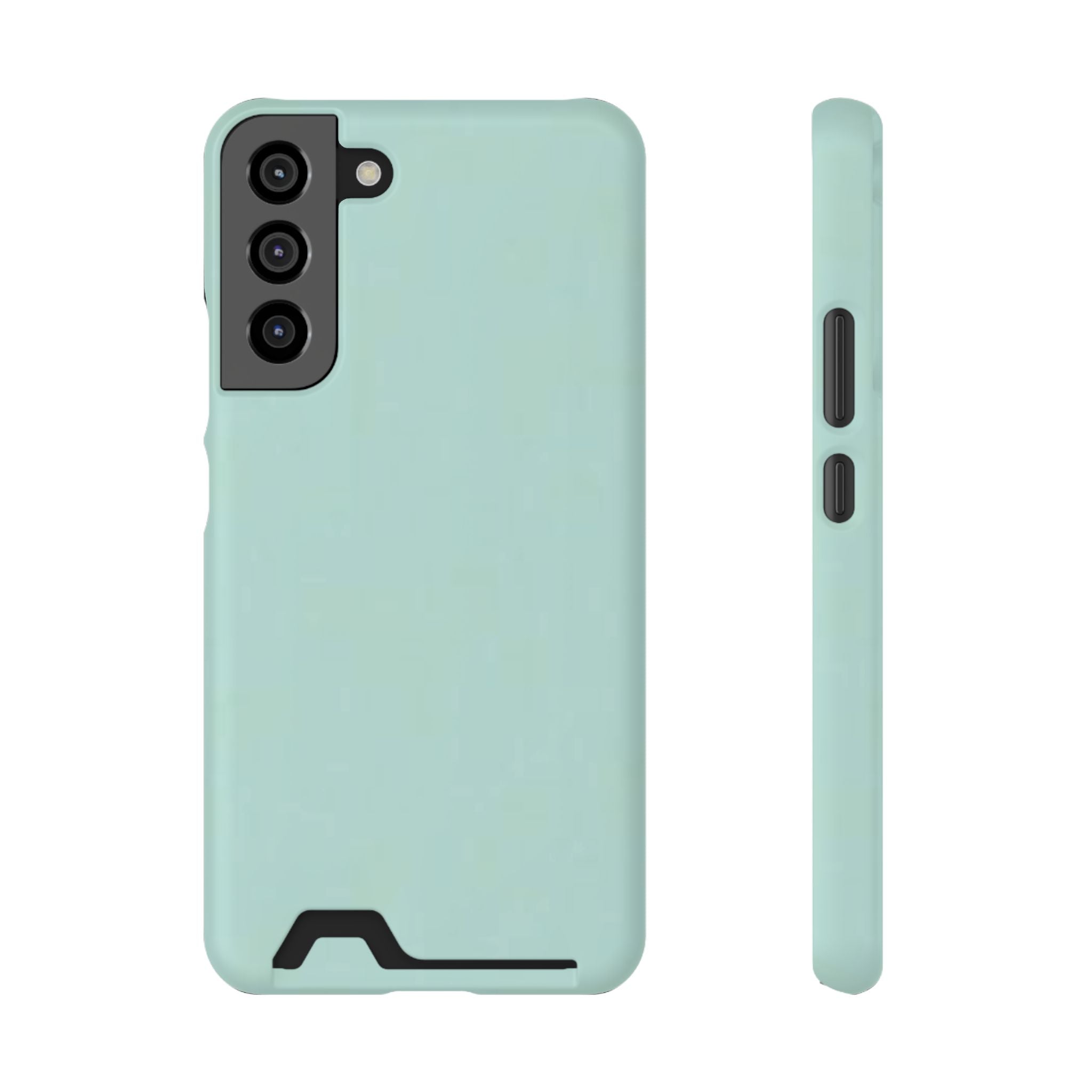 Light Mint Card Holder Phone Case
