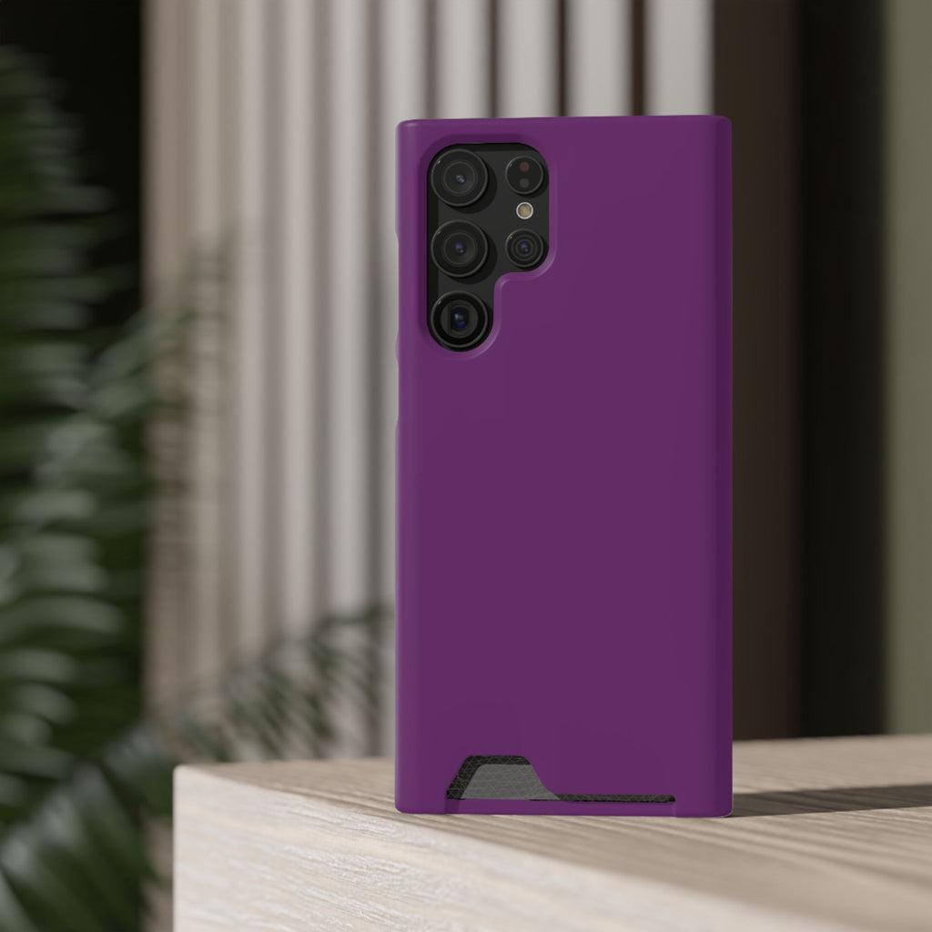 Blueberry Card Holder Phone Case