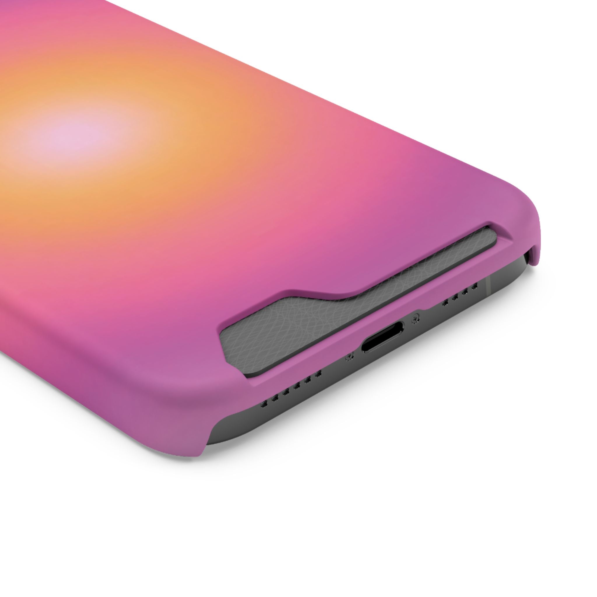 Sunset Gradient Phone Case with Card Holder