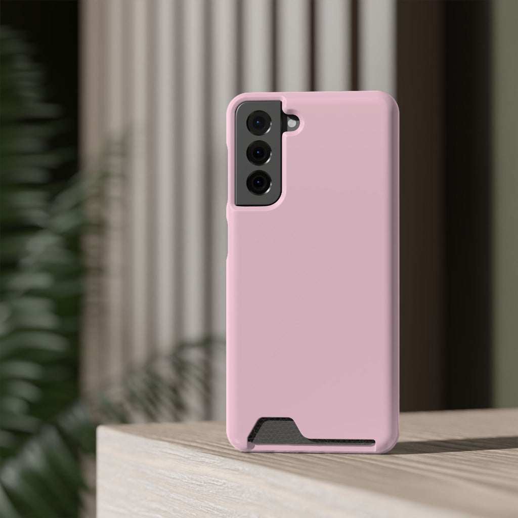 Pale Pink Card-Holder Phone Case