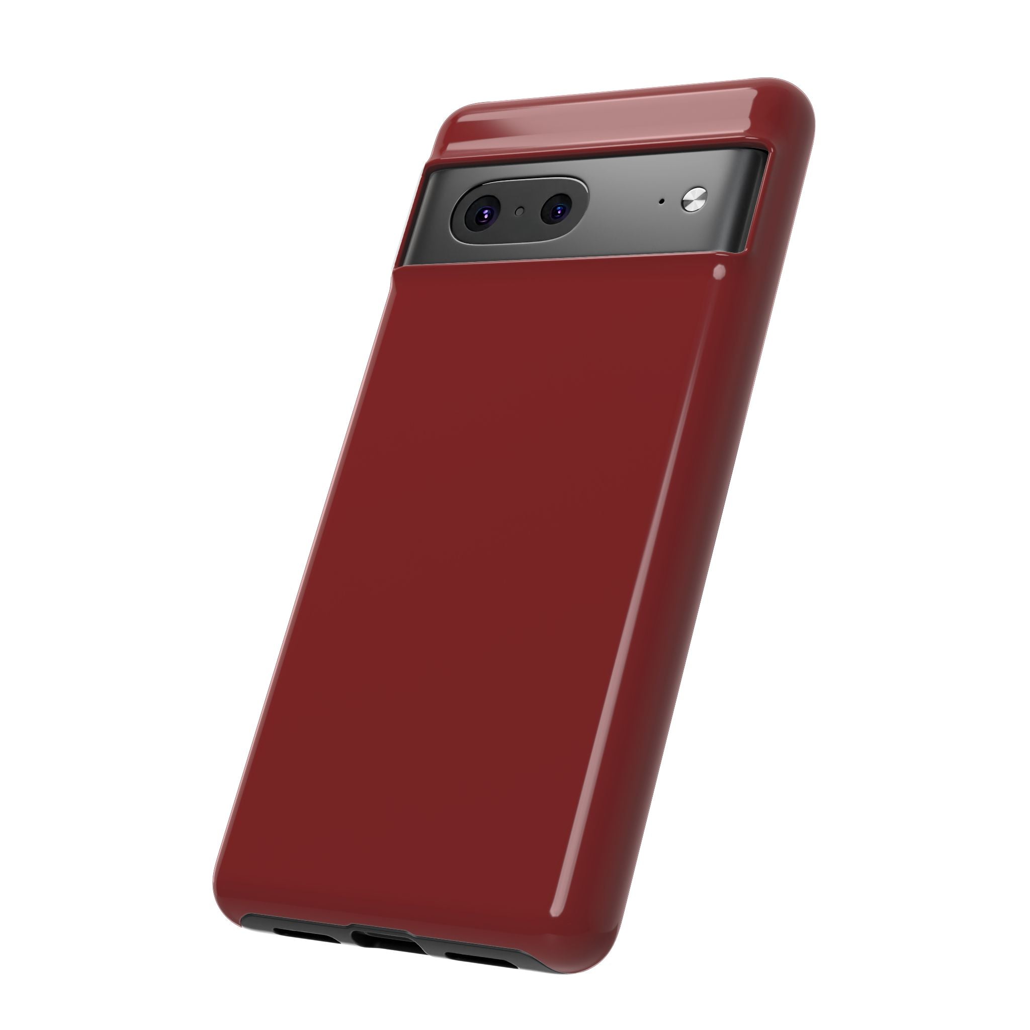 Dark Red Protective Phone Case