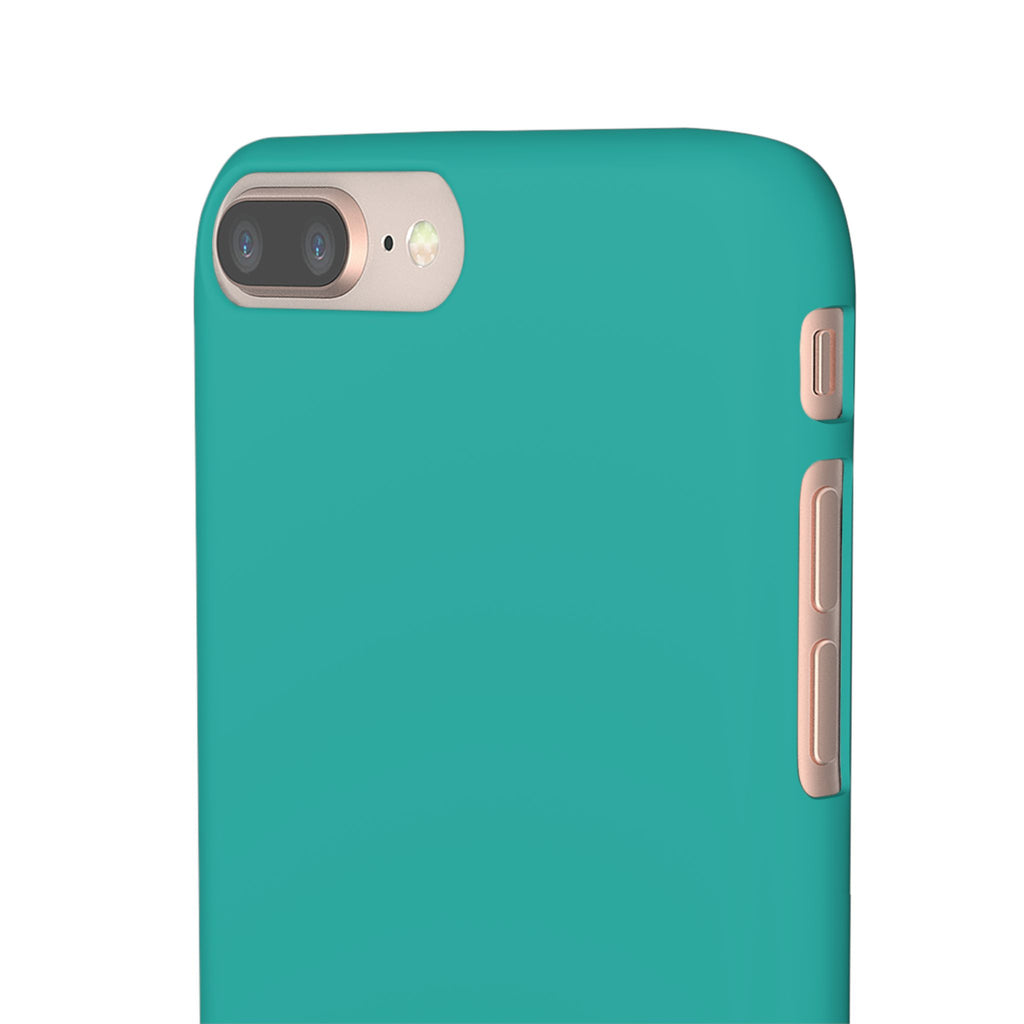 Teal Snap Phone Case