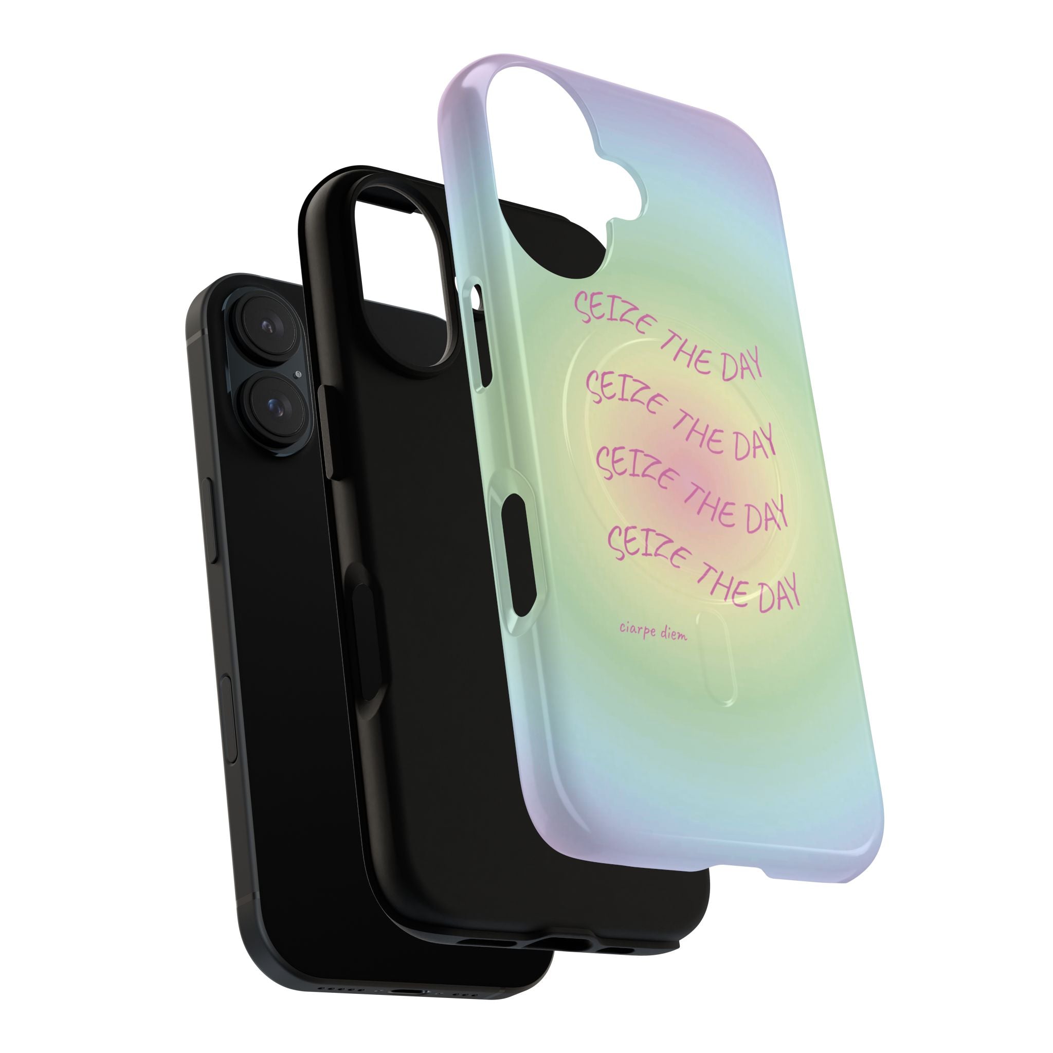 Bermuda Halo Seize The Day Gradient MagSafe Protective Phone Case