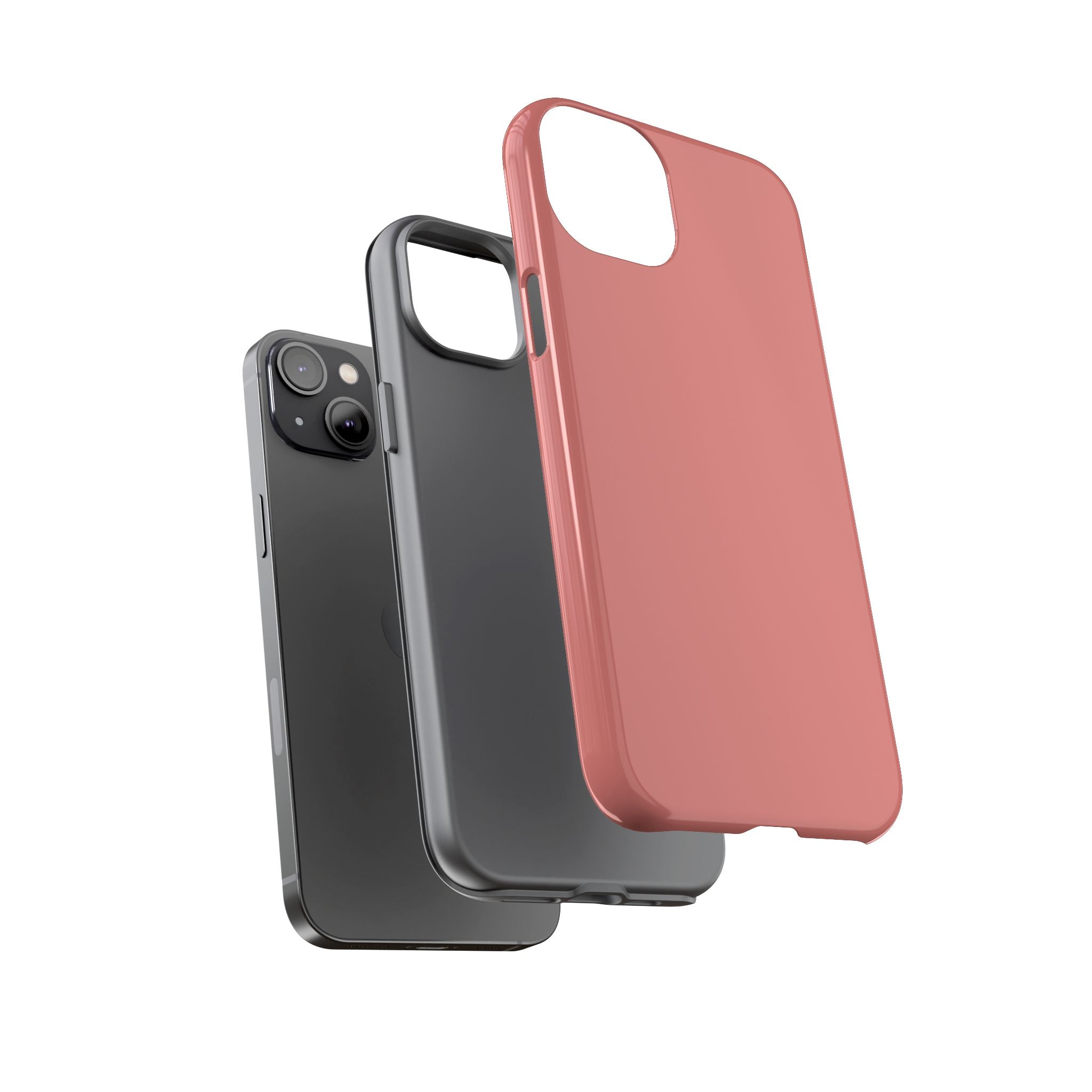 Frosty Pink Protective Phone Case