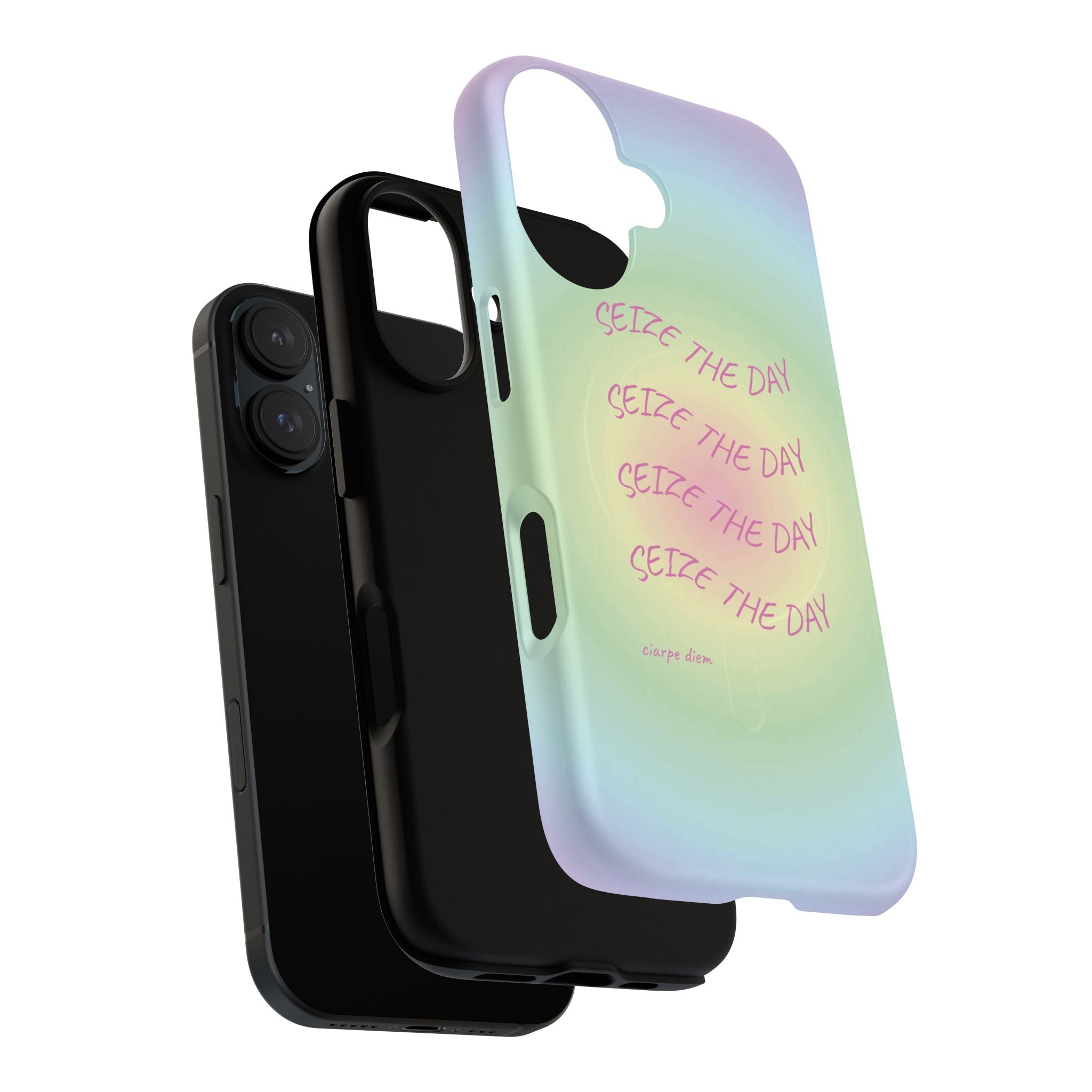 Bermuda Halo Seize The Day Gradient MagSafe Protective Phone Case